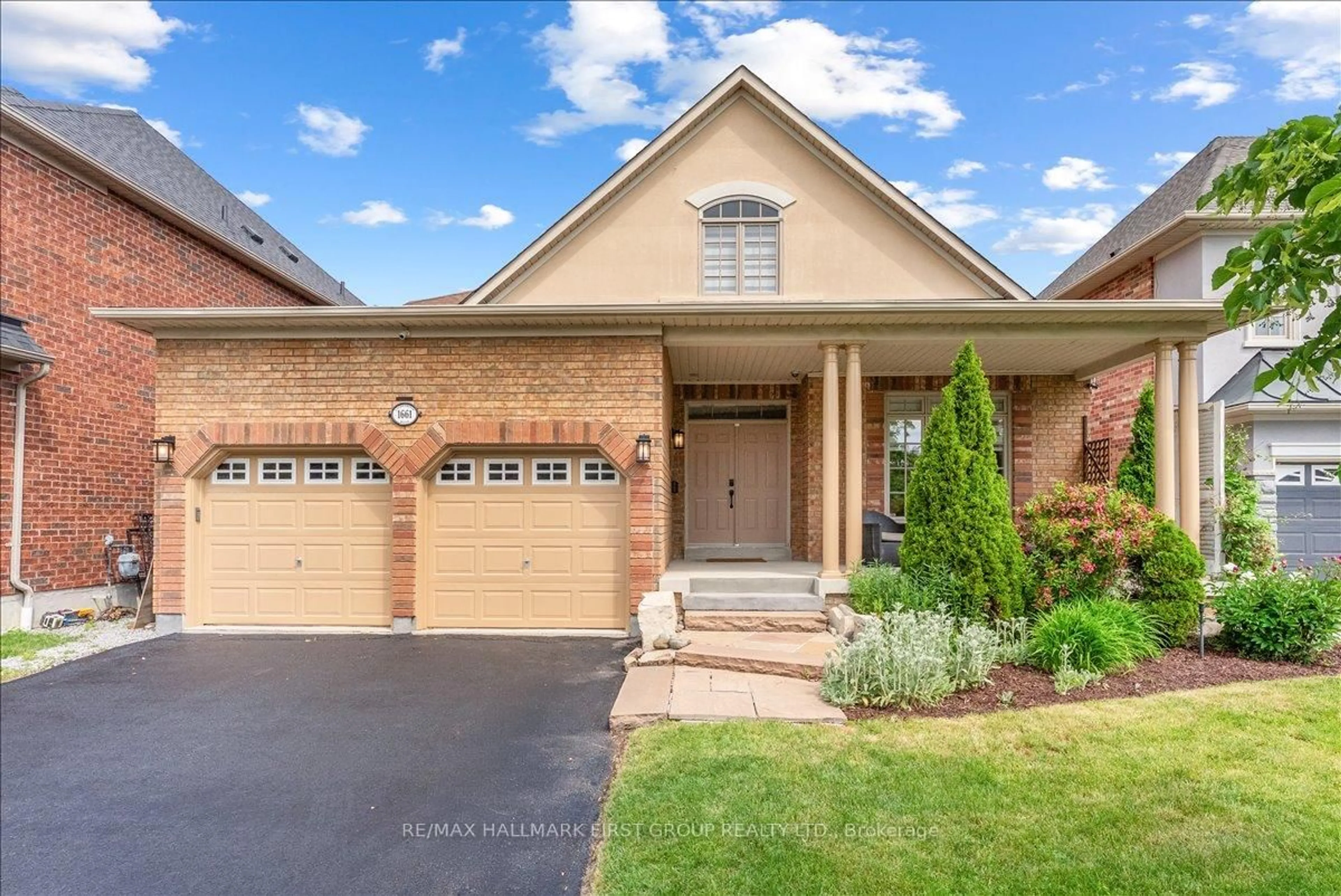 Home with brick exterior material, street for 1661 Goldenridge Rd, Pickering Ontario L1V 7J5