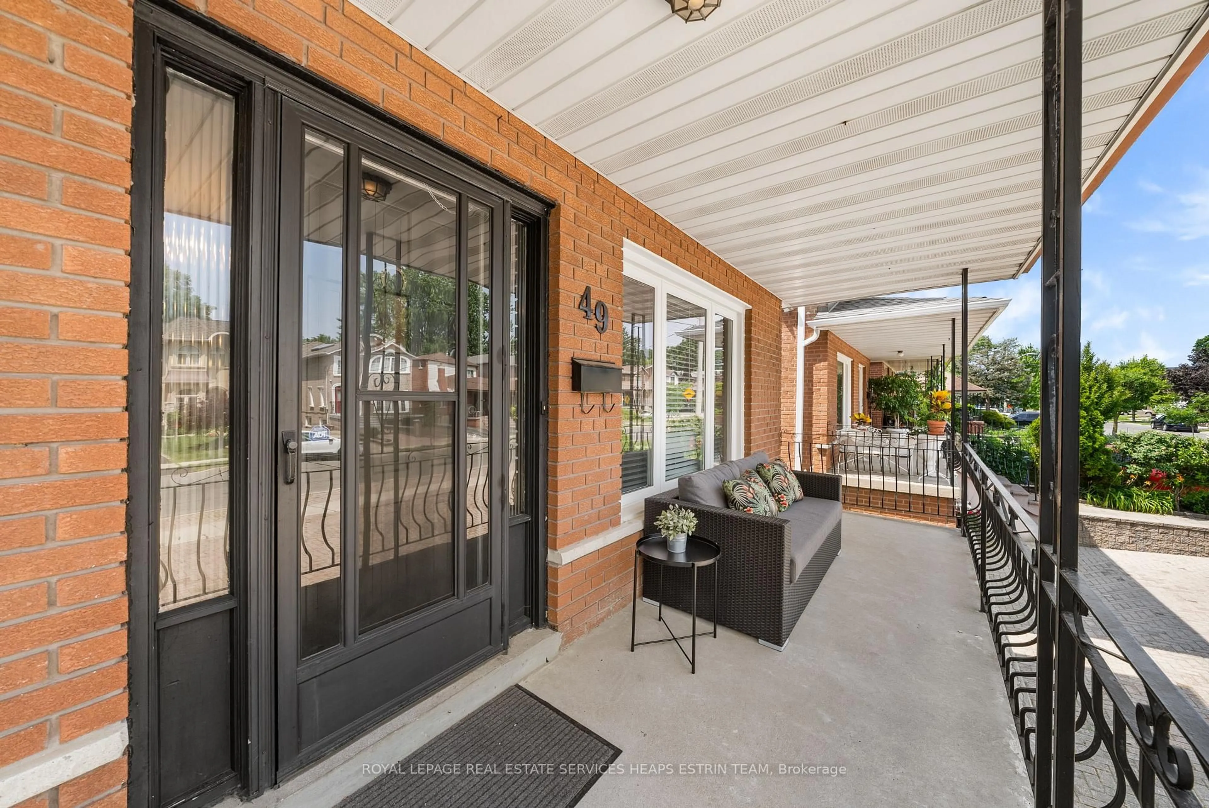 Patio, street for 49 Woodville Ave, Toronto Ontario M4K 2J5