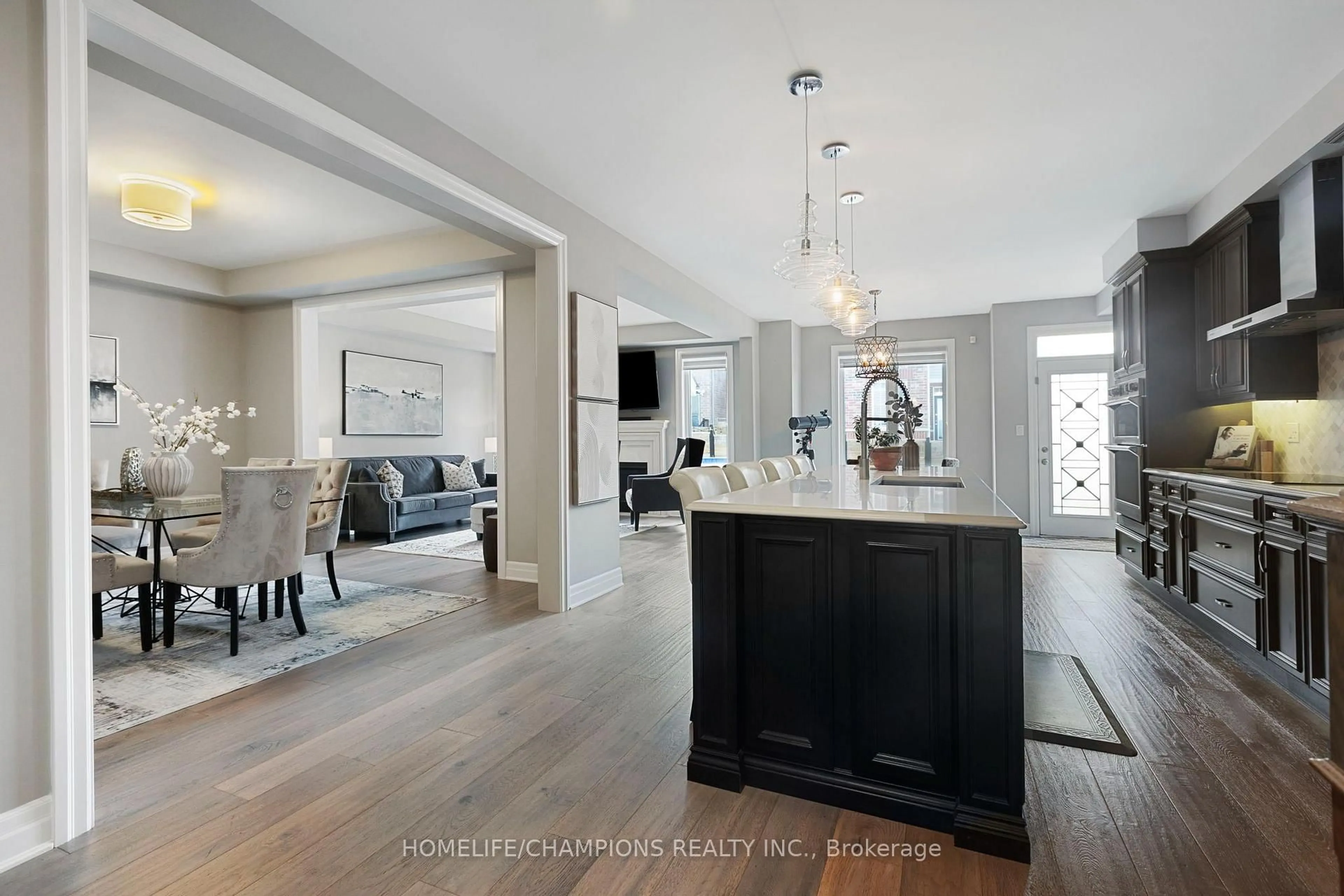 Open concept kitchen, unknown for 993 Dragonfly Ave, Pickering Ontario L1X 0E9