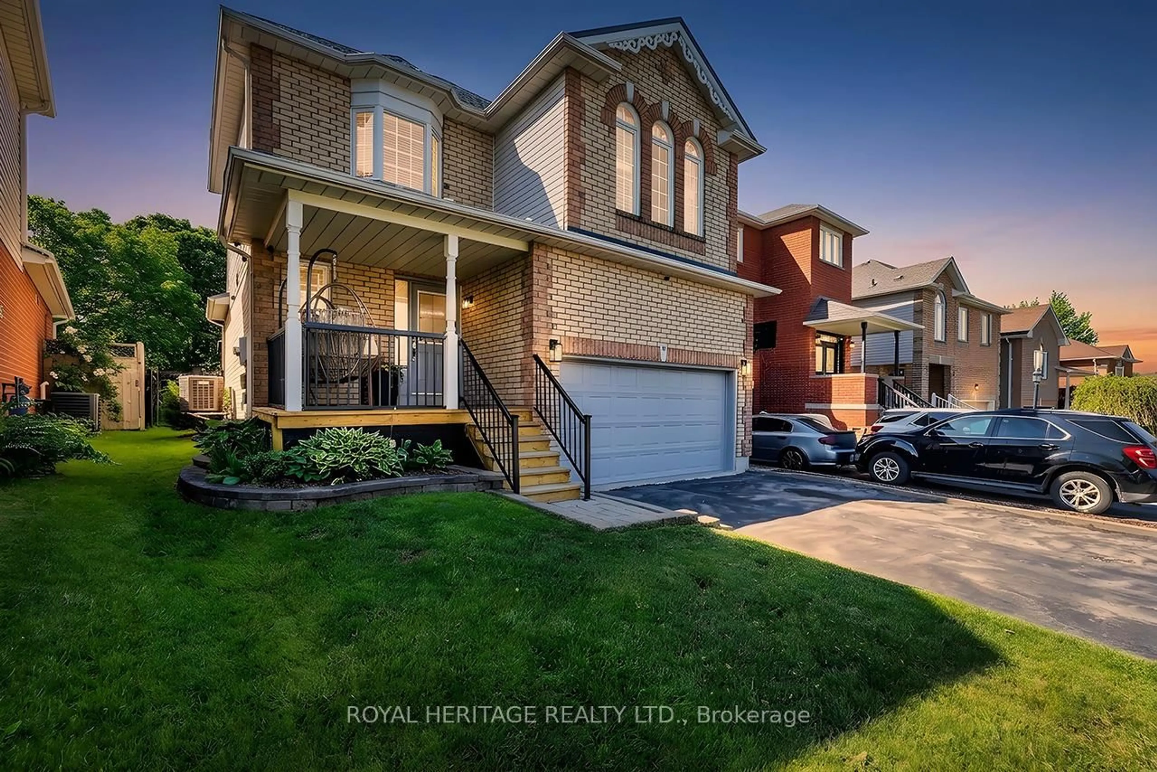 Home with brick exterior material, street for 80 Brandon Rd, Scugog Ontario L9L 1S8