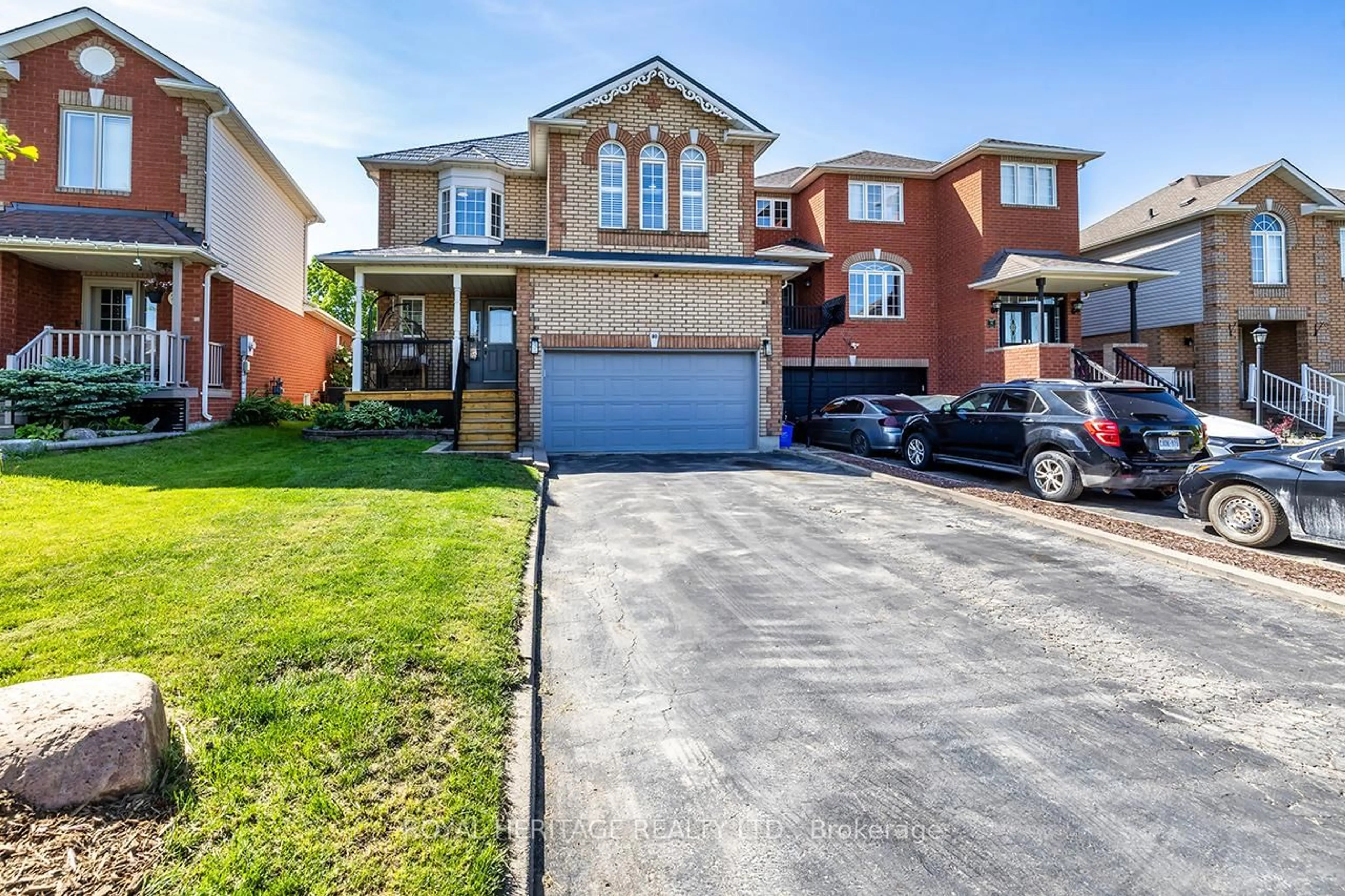 Home with brick exterior material, street for 80 Brandon Rd, Scugog Ontario L9L 1S8