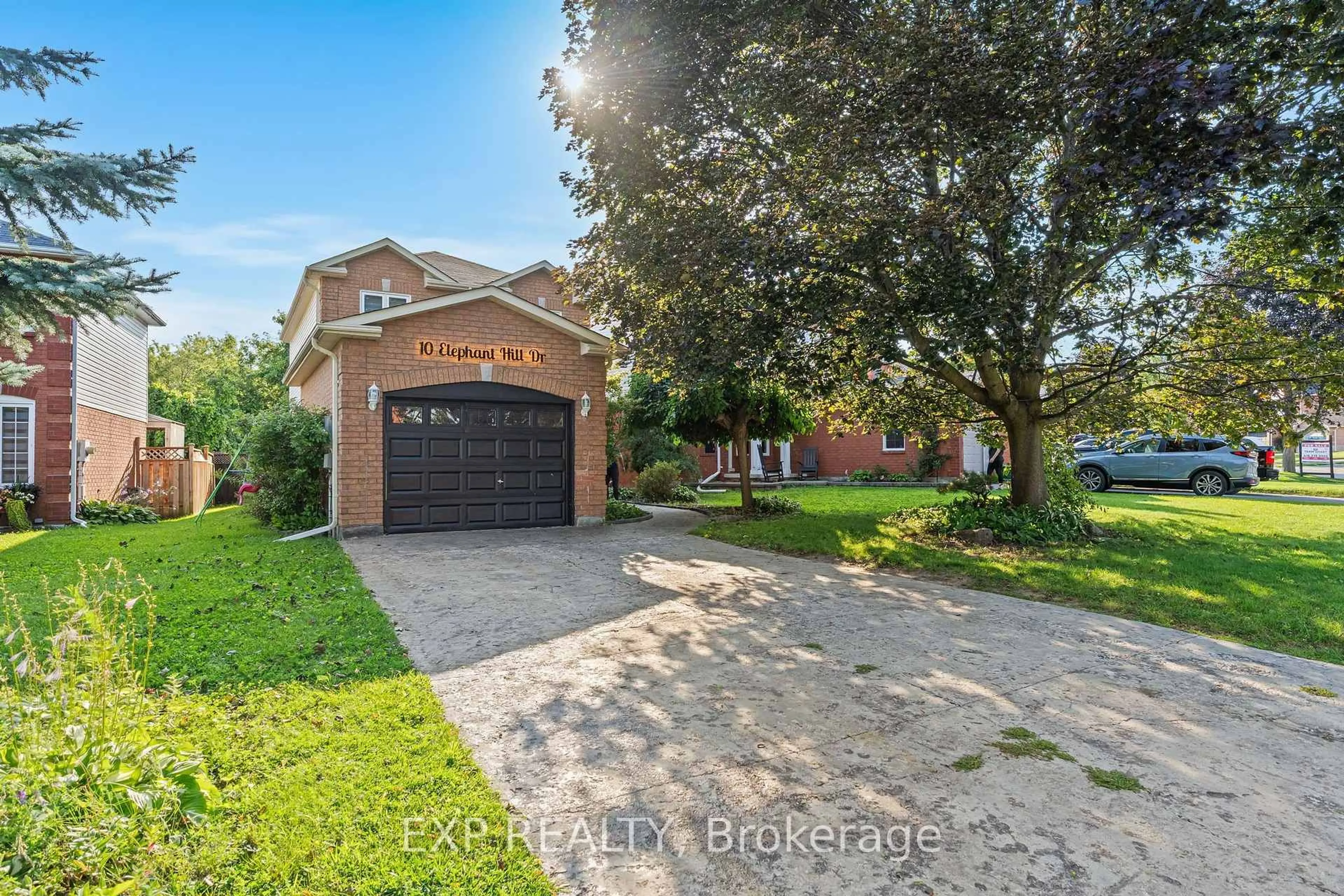 Home with brick exterior material, street for 10 Elephant Hill Dr, Clarington Ontario L1C 4M5