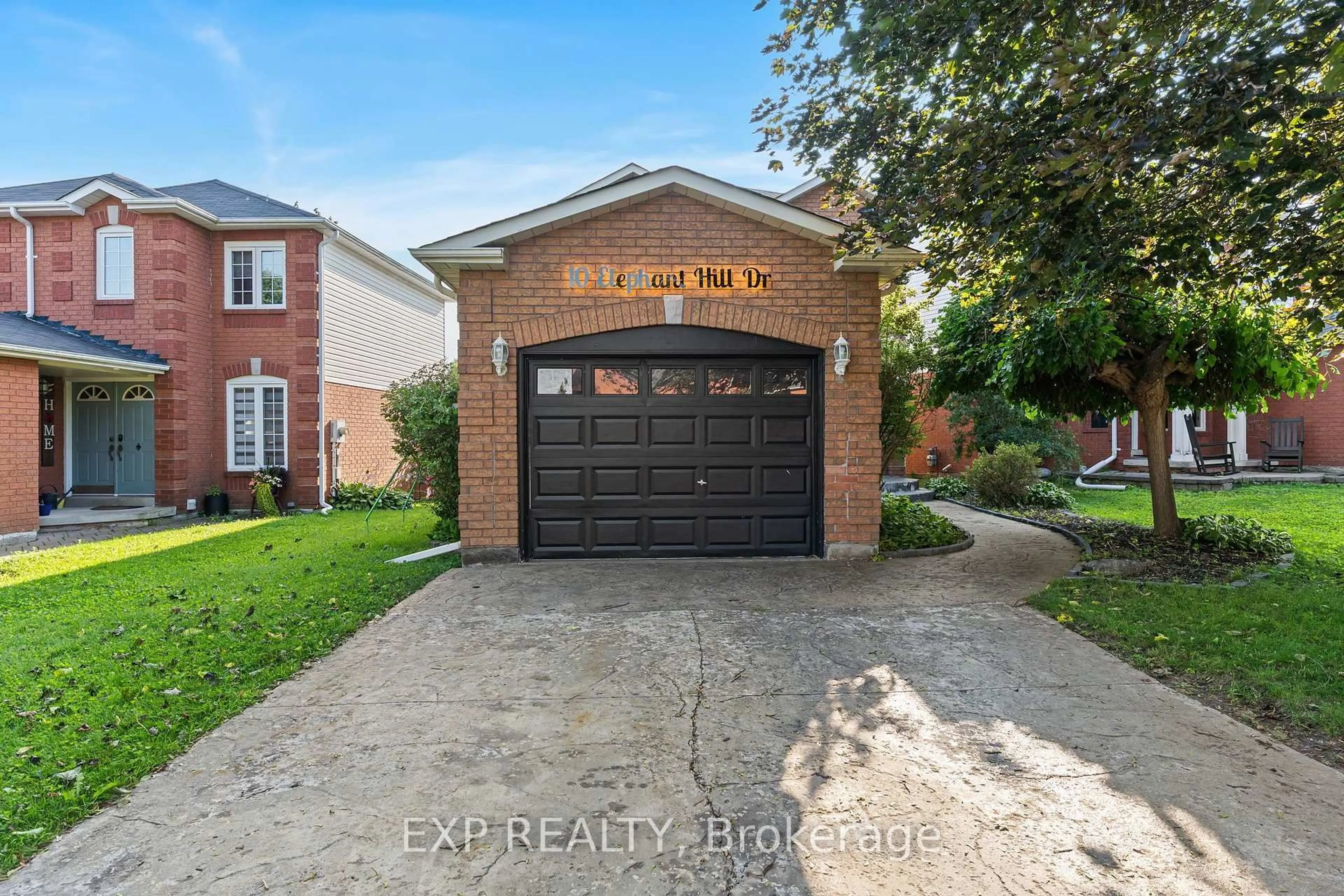 Home with brick exterior material, street for 10 Elephant Hill Dr, Clarington Ontario L1C 4M5