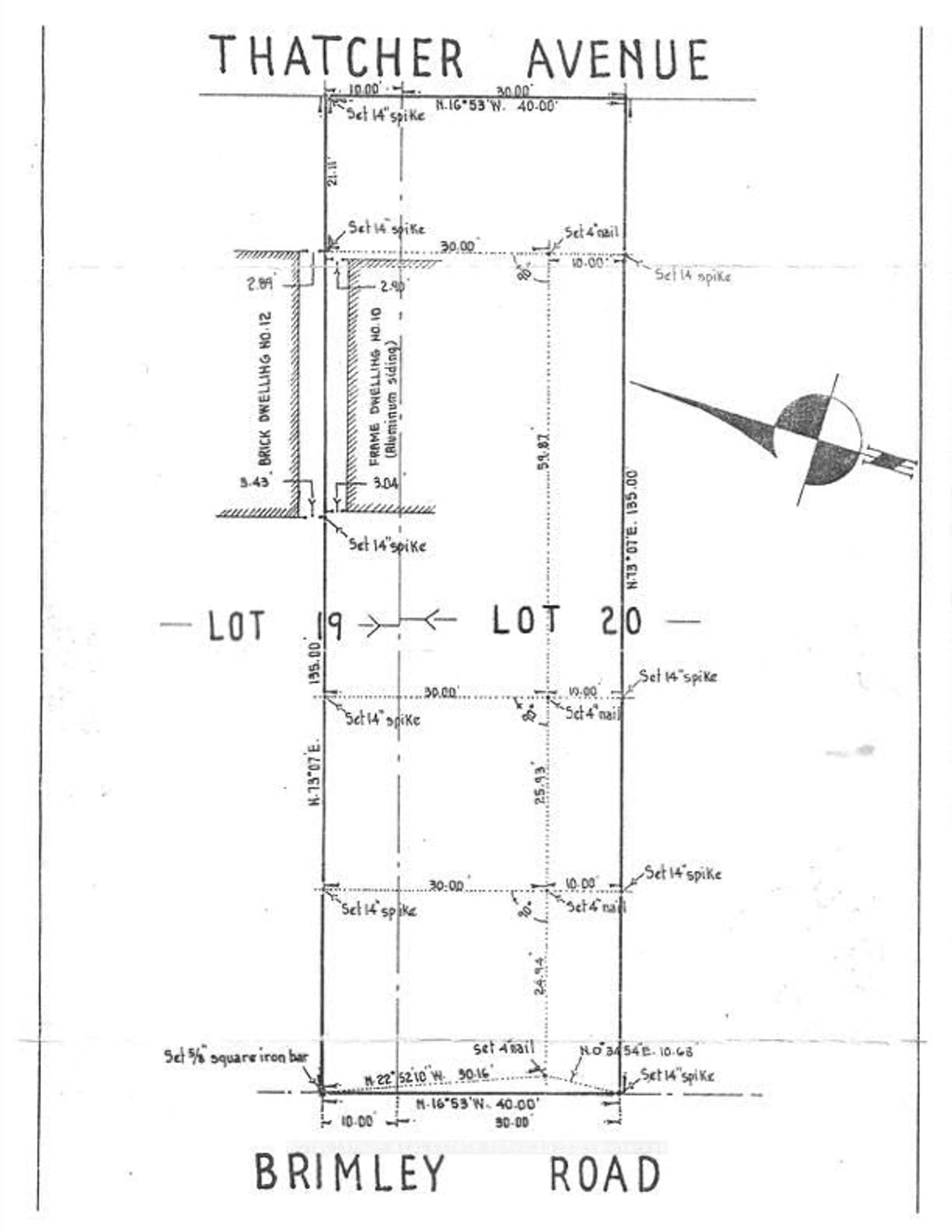 Floor plan for 10 Thatcher Ave, Toronto Ontario M1M 2M2