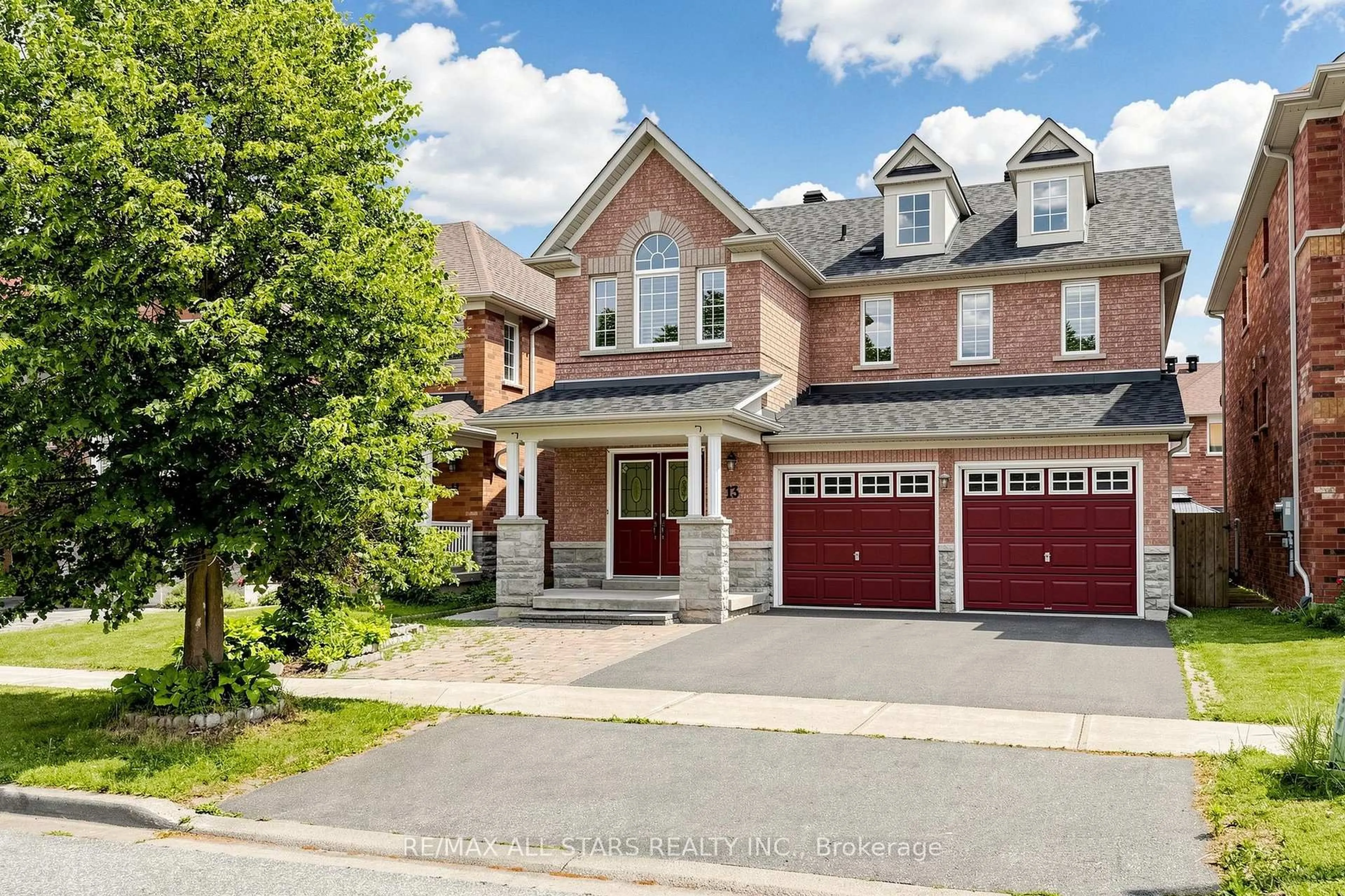 Home with brick exterior material, street for 13 Boulderbrook Dr, Toronto Ontario M1X 2B9