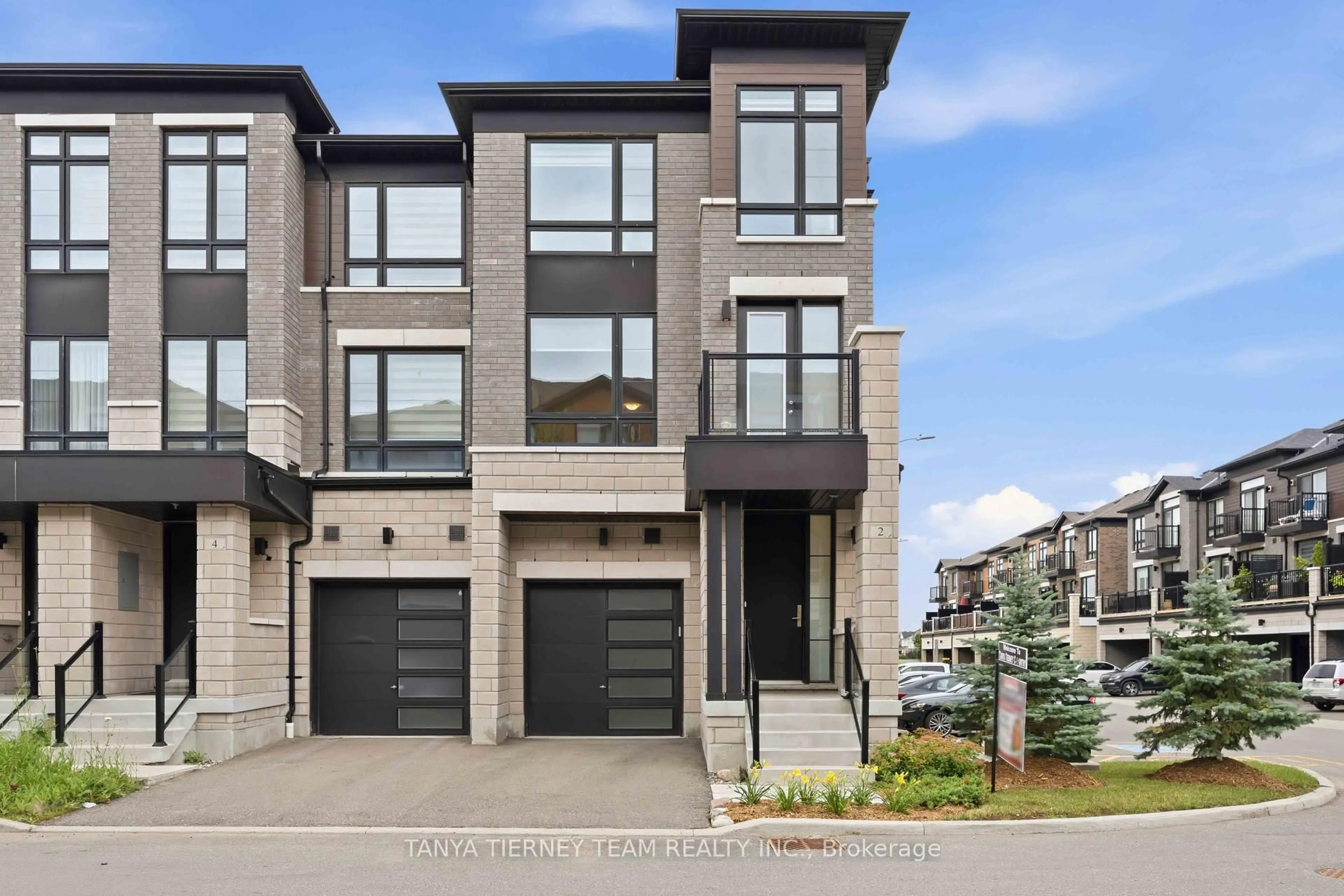 Home with brick exterior material, street for 2 Lake Trail Way, Whitby Ontario L1M 0E5