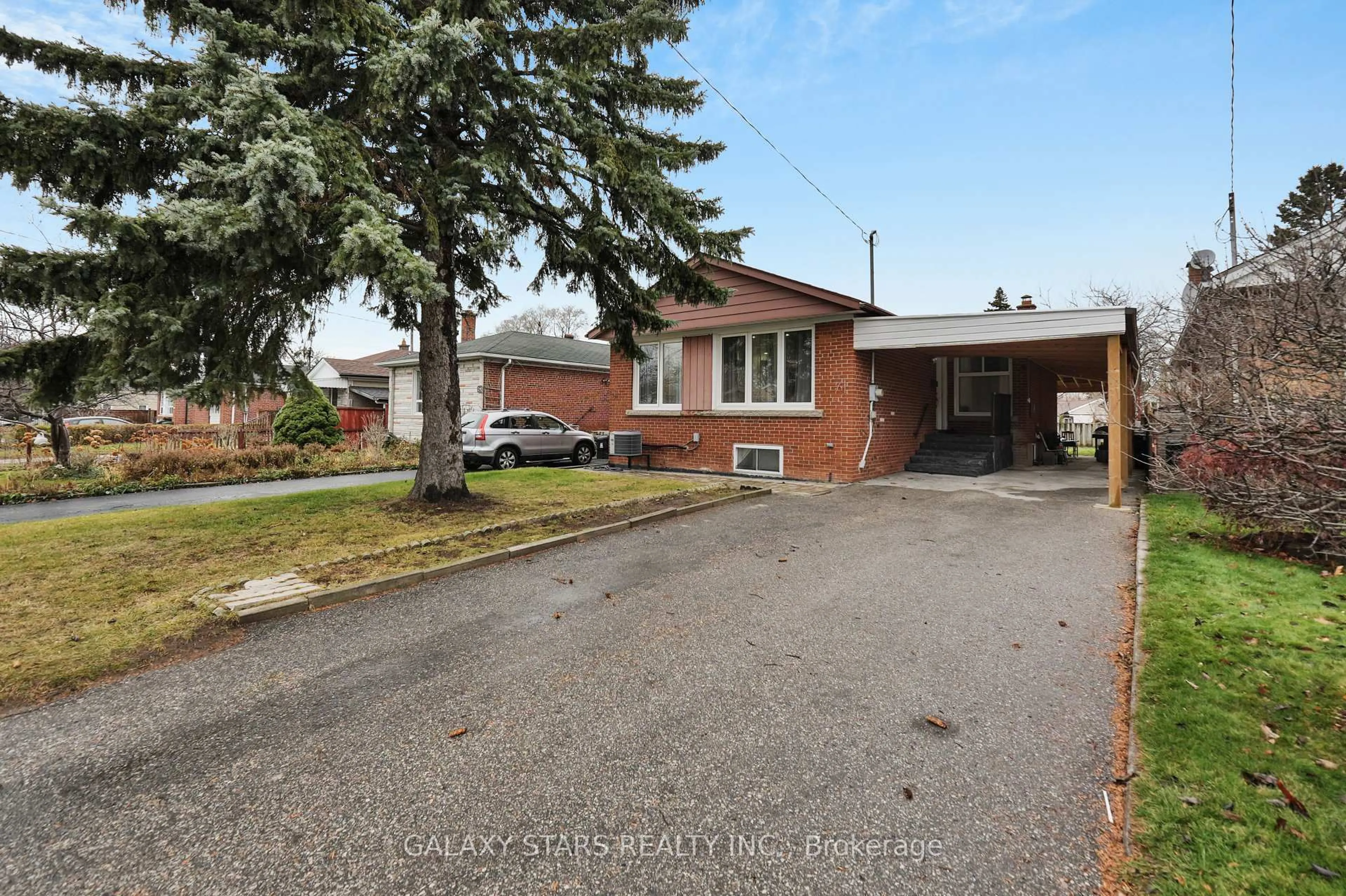Home with brick exterior material, street for 61 Gage Ave, Toronto Ontario M1J 1T7
