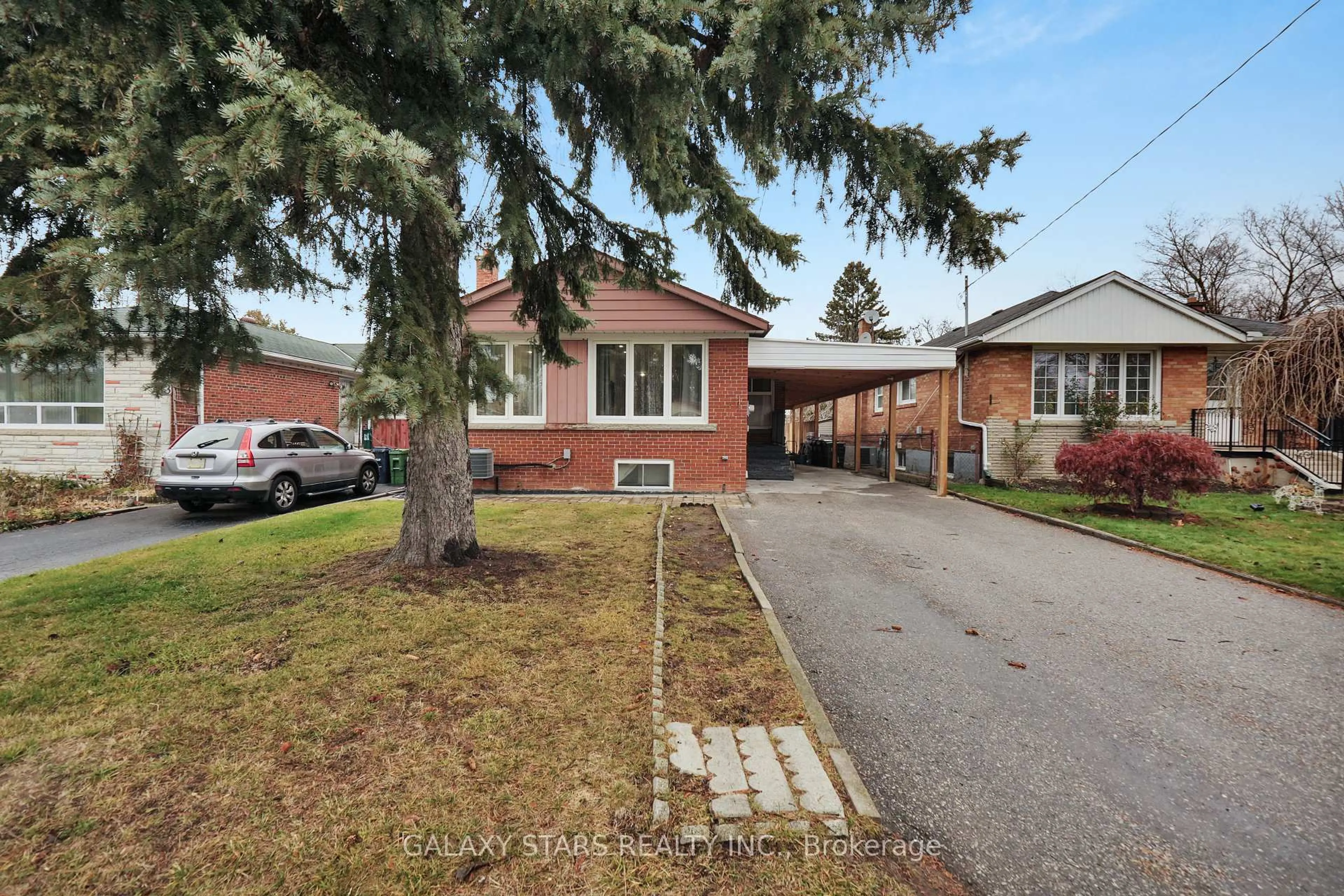 Home with brick exterior material, street for 61 Gage Ave, Toronto Ontario M1J 1T7