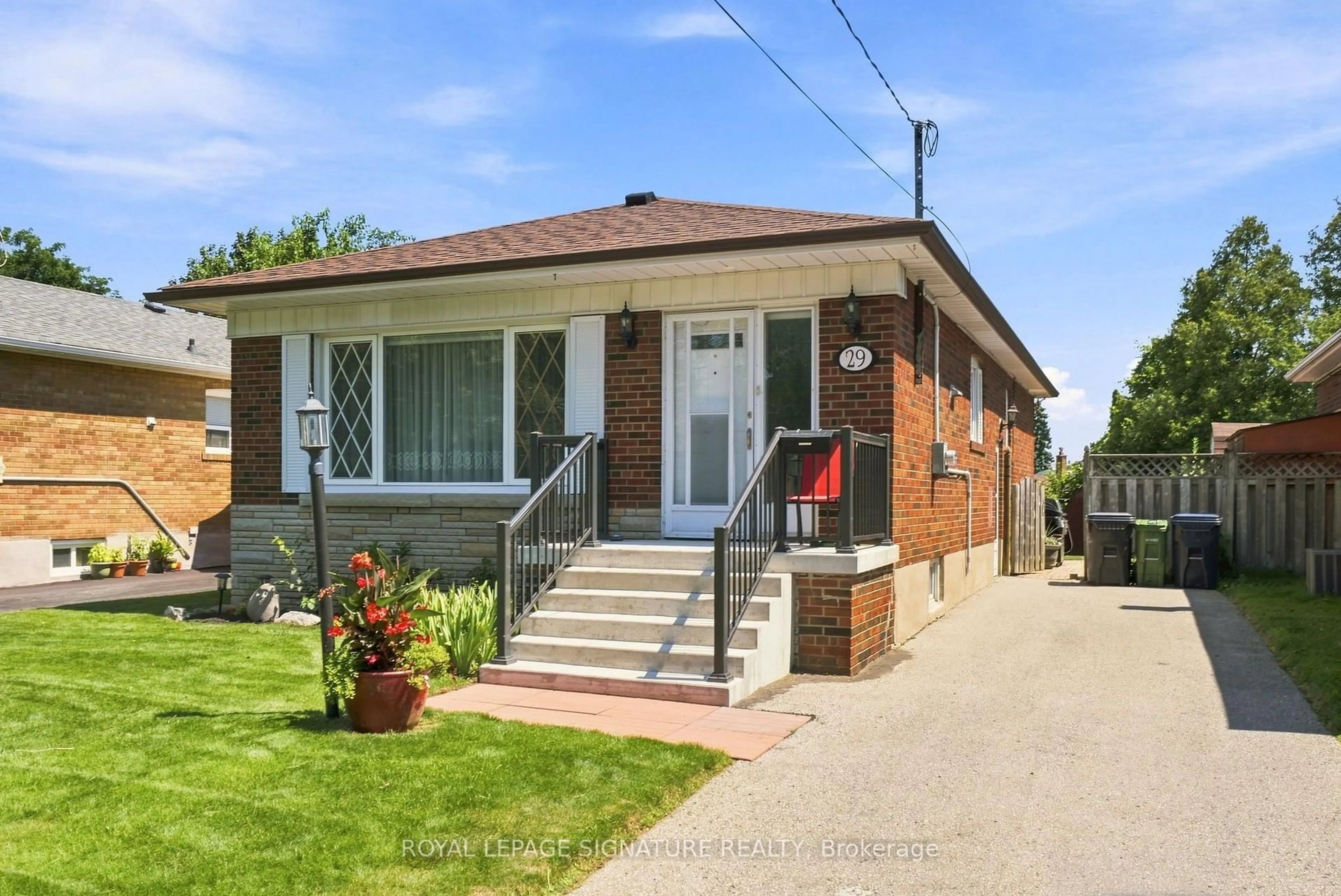 Home with brick exterior material, street for 29 Chandler Dr, Toronto Ontario M1G 1Z1