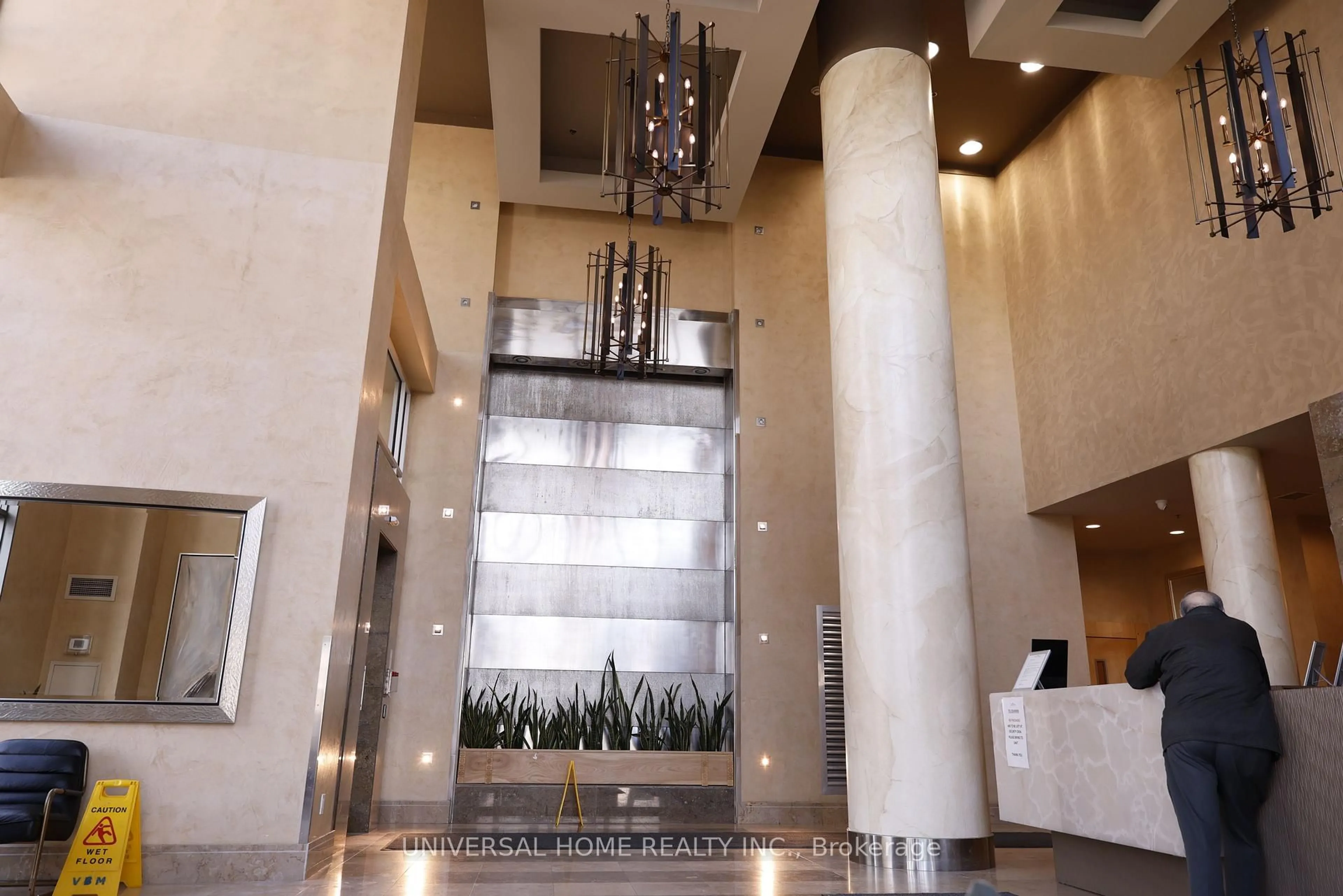 Indoor foyer for 50 Brian Harrison Way #702, Toronto Ontario M1P 5J4