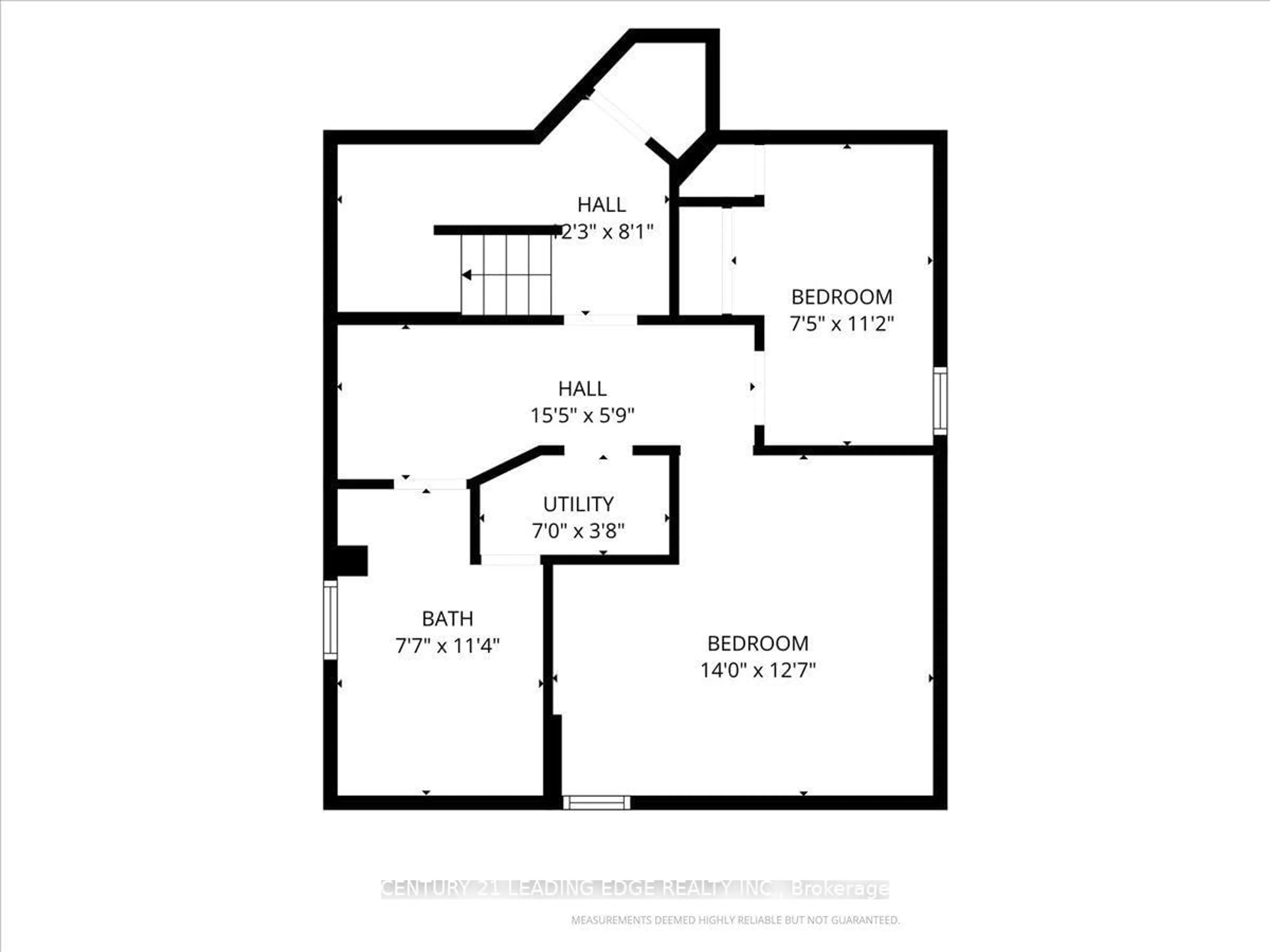Floor plan for 41 Graybark Cres, Toronto Ontario M1C 4J2