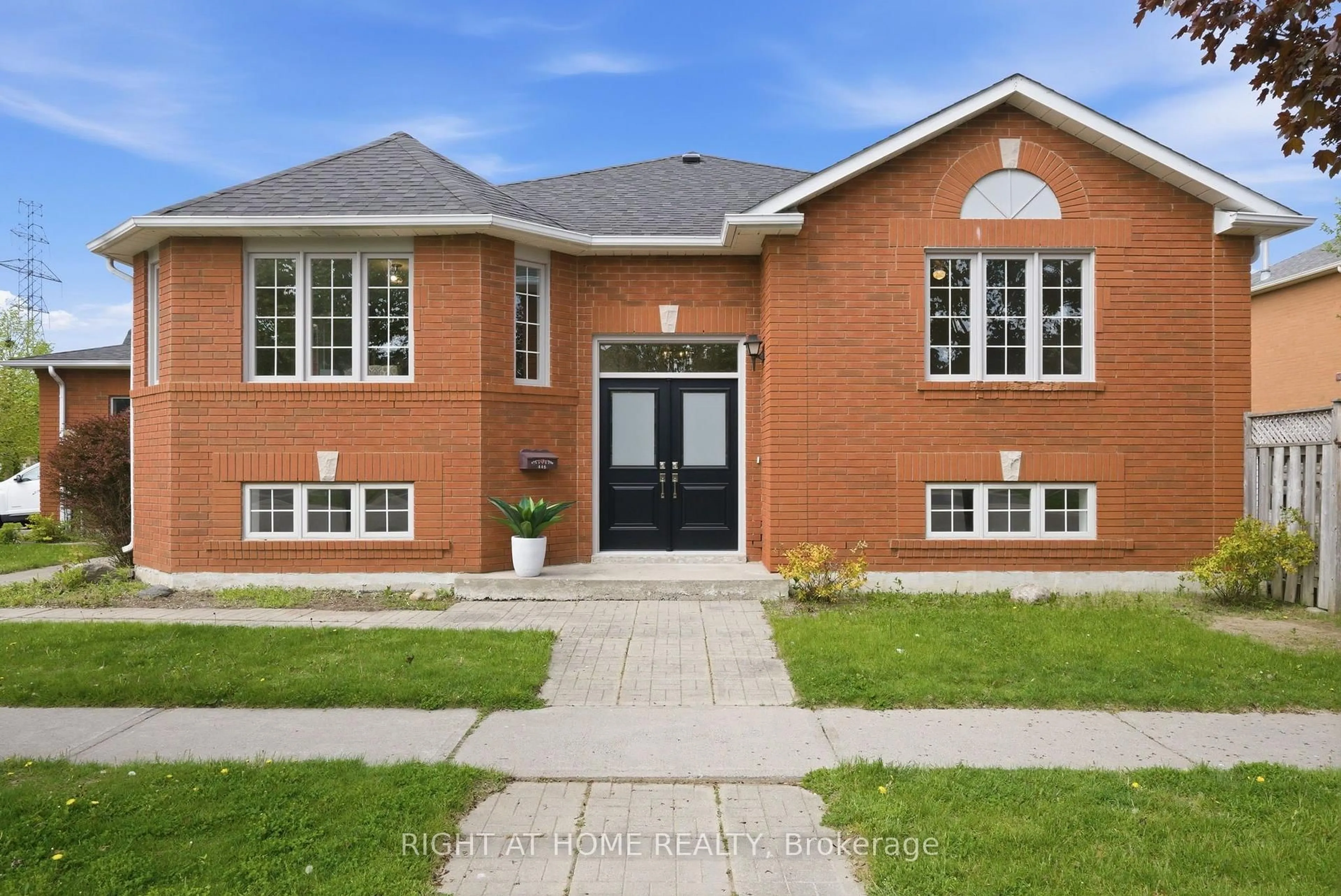 Home with brick exterior material, street for 446 Stonegate Ave, Oshawa Ontario L1K 2L7