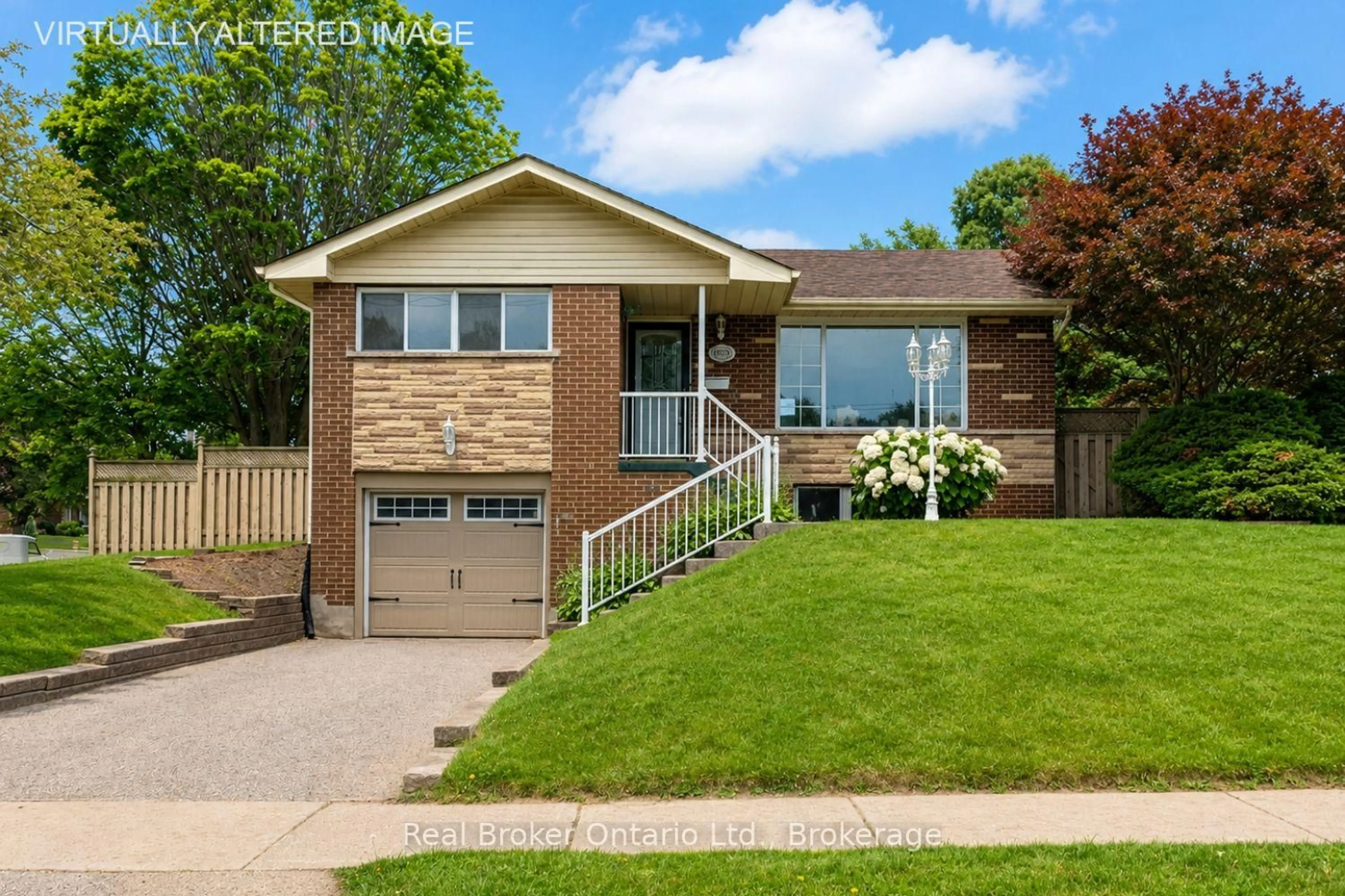 Home with brick exterior material, street for 1125 Belvedere Ave, Oshawa Ontario L1H 1S9