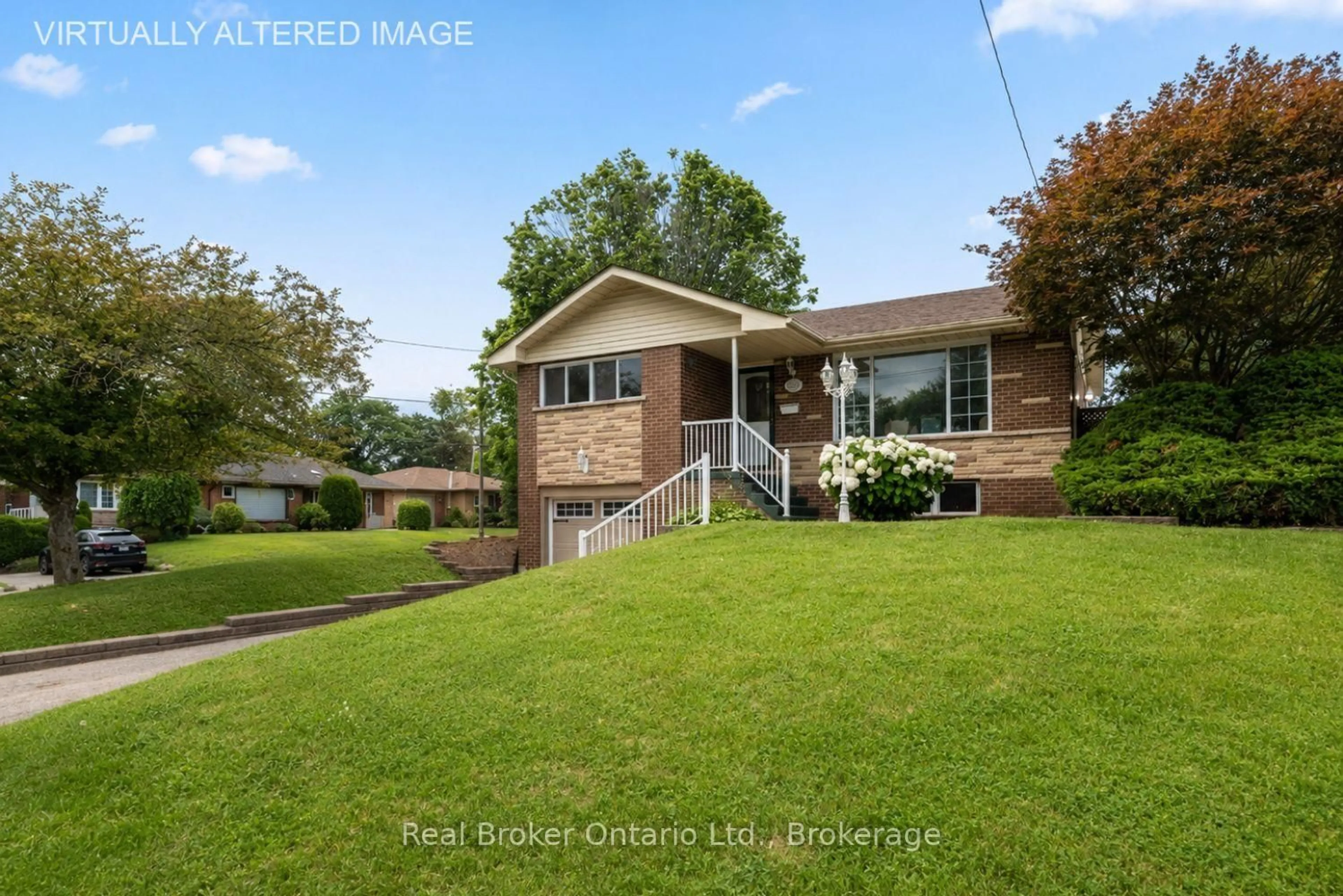 Home with brick exterior material, street for 1125 Belvedere Ave, Oshawa Ontario L1H 1S9