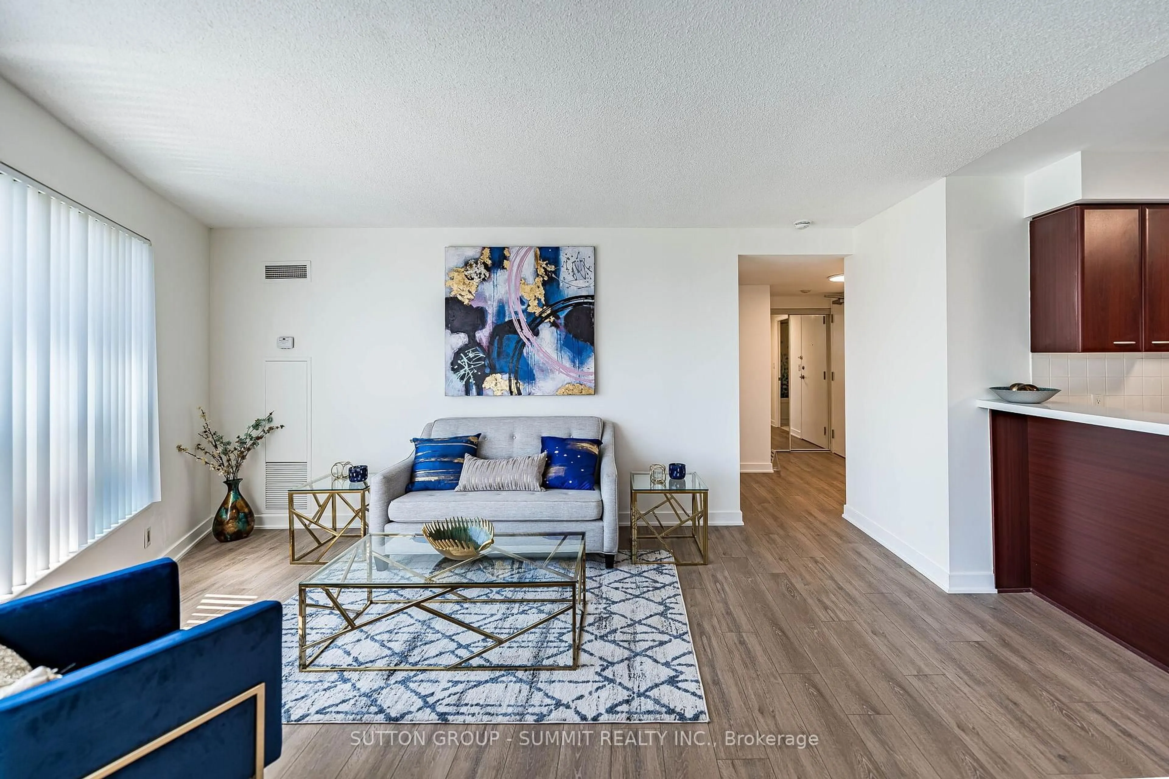 Living room with furniture, unknown for 38 Lee Centre Dr #2605, Toronto Ontario M1H 3J7