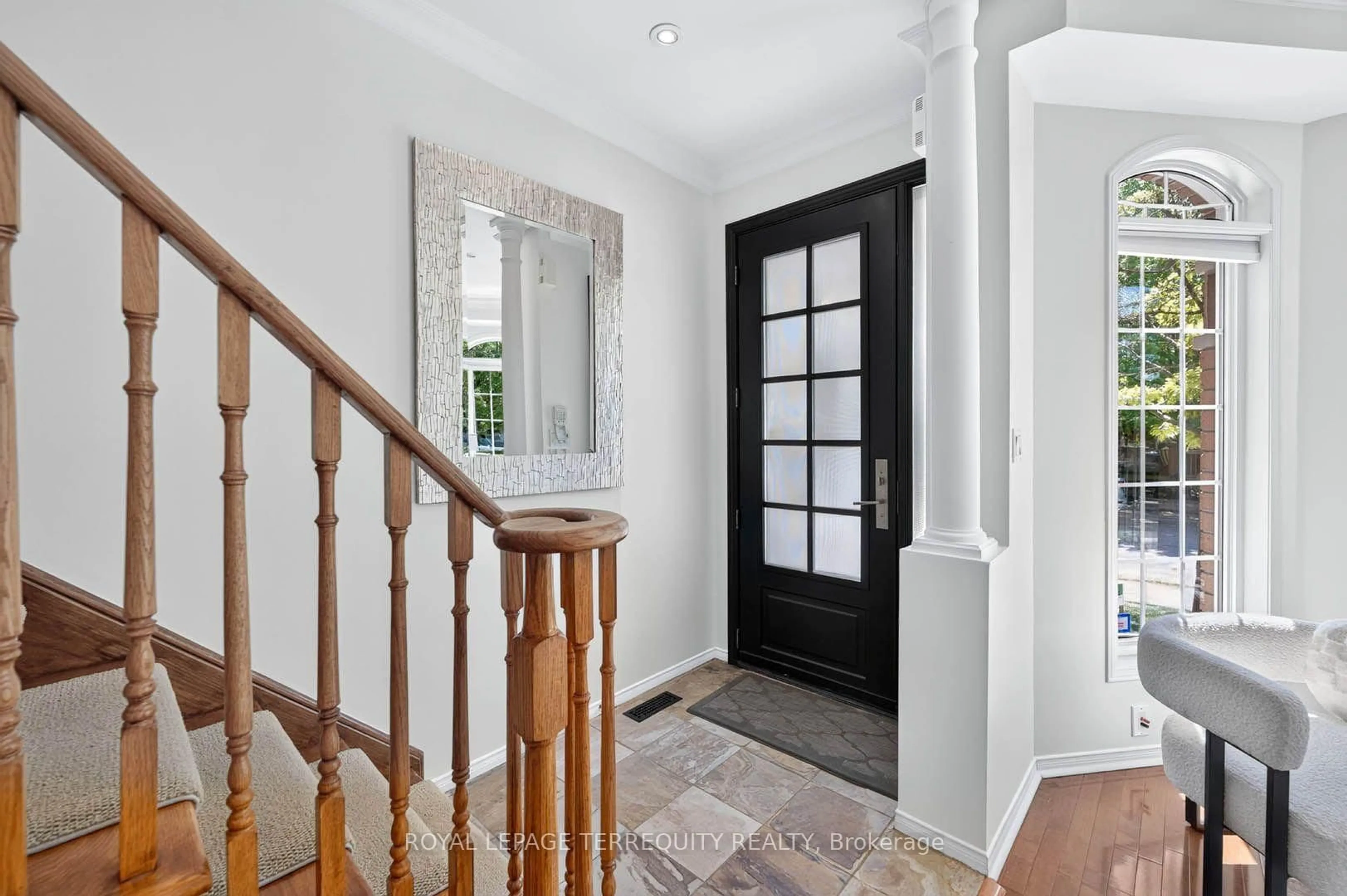 Indoor entryway for 40 Whistle Post St, Toronto Ontario M4E 3W8