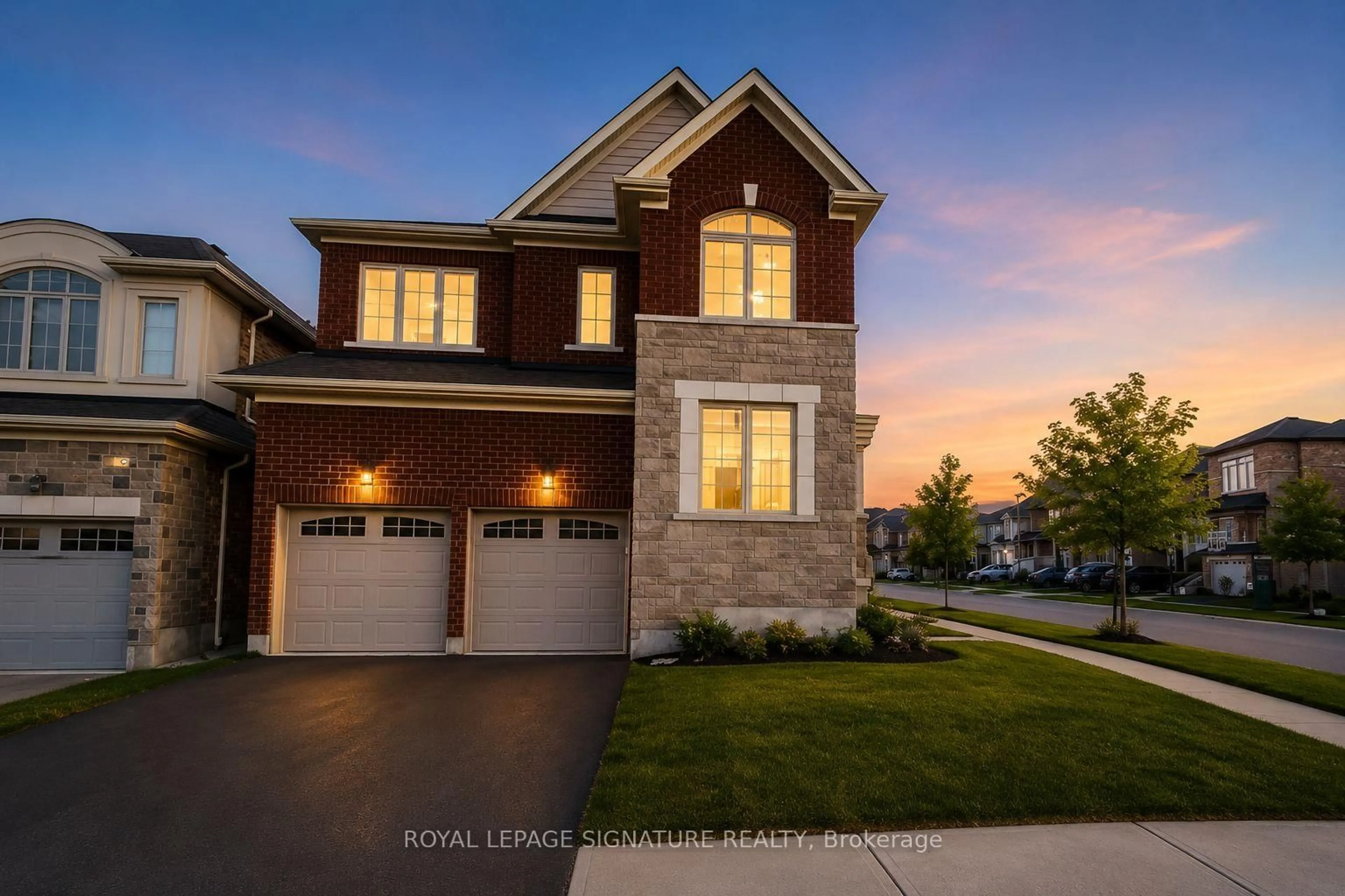 Home with brick exterior material, street for 2634 Sapphire Dr, Pickering Ontario L1X 0H3