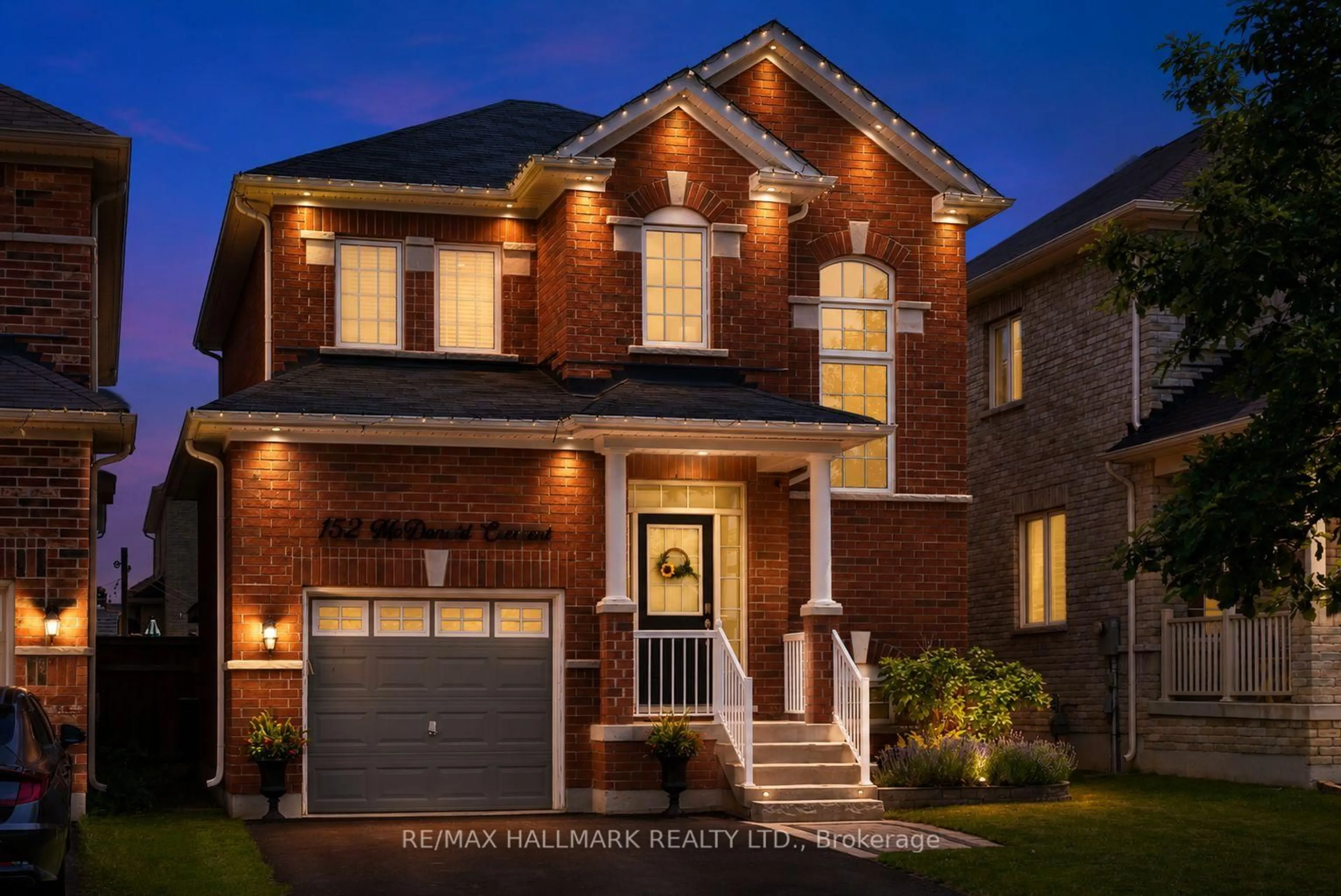 Home with brick exterior material, street for 152 Mcdonald Cres, Clarington Ontario L1B 0C9
