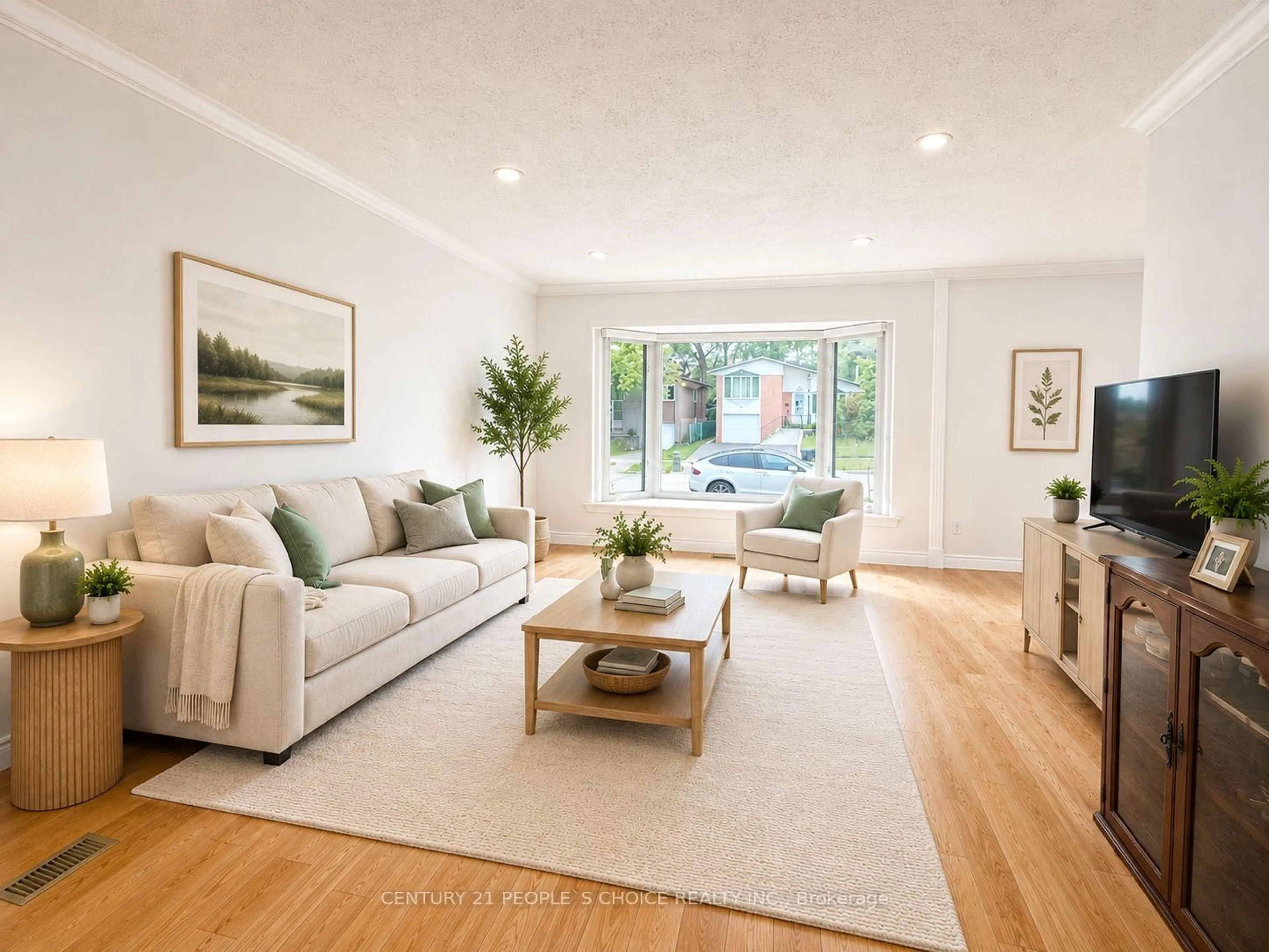 Living room with furniture, unknown for 5 Mid Pines Rd, Toronto Ontario M1G 2L5