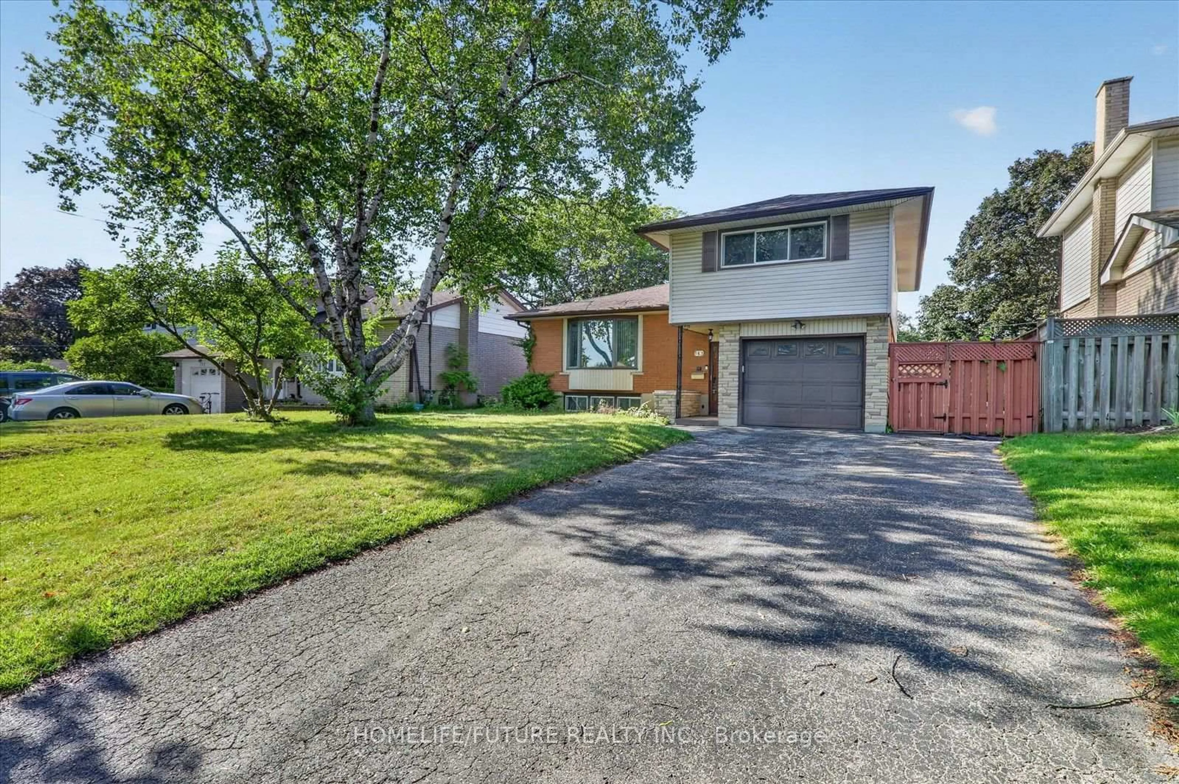 Home with brick exterior material, street for 163 Labrador Dr, Oshawa Ontario L1H 7E4