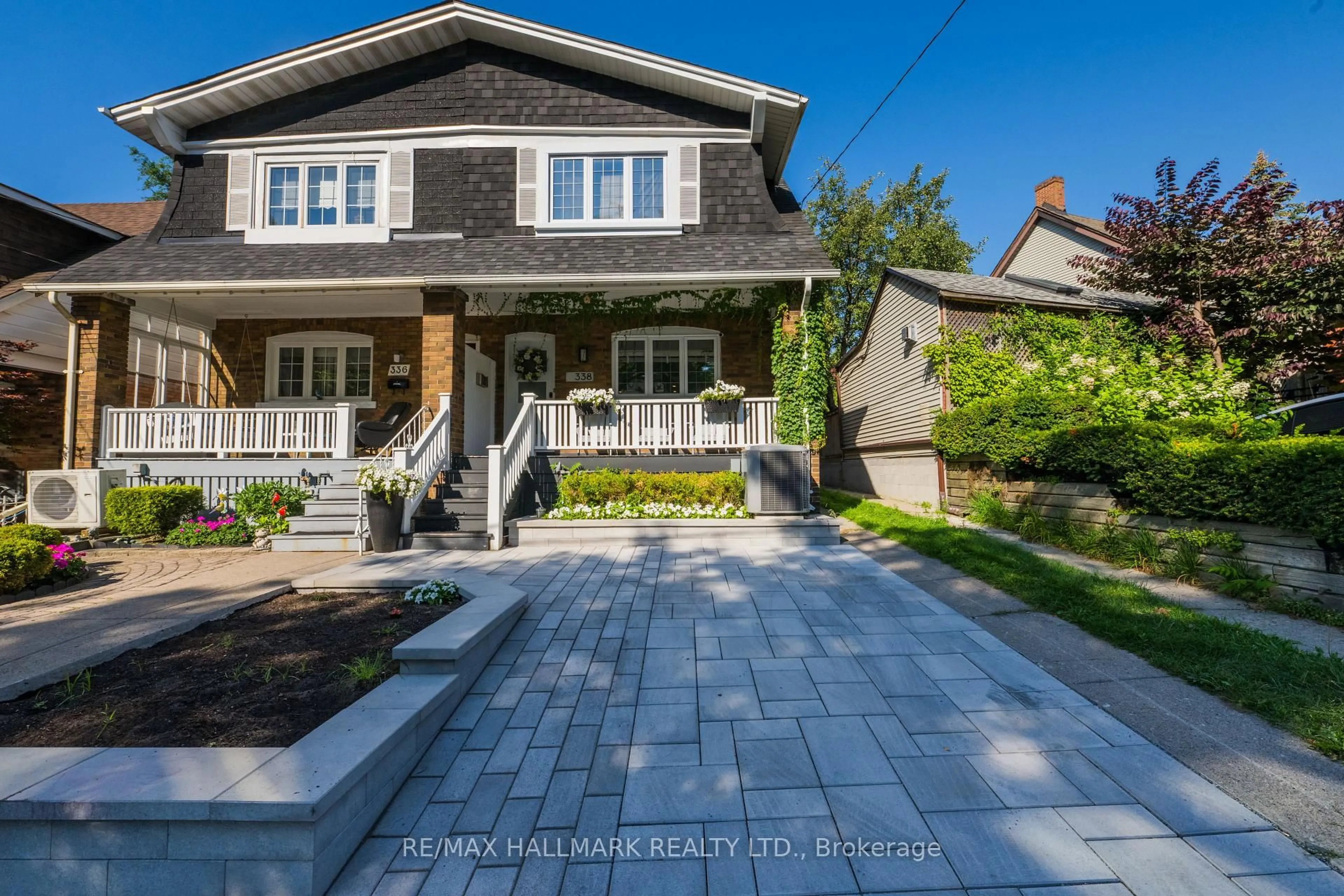 Home with brick exterior material, street for 338 Kenilworth Ave, Toronto Ontario M4L 3S8