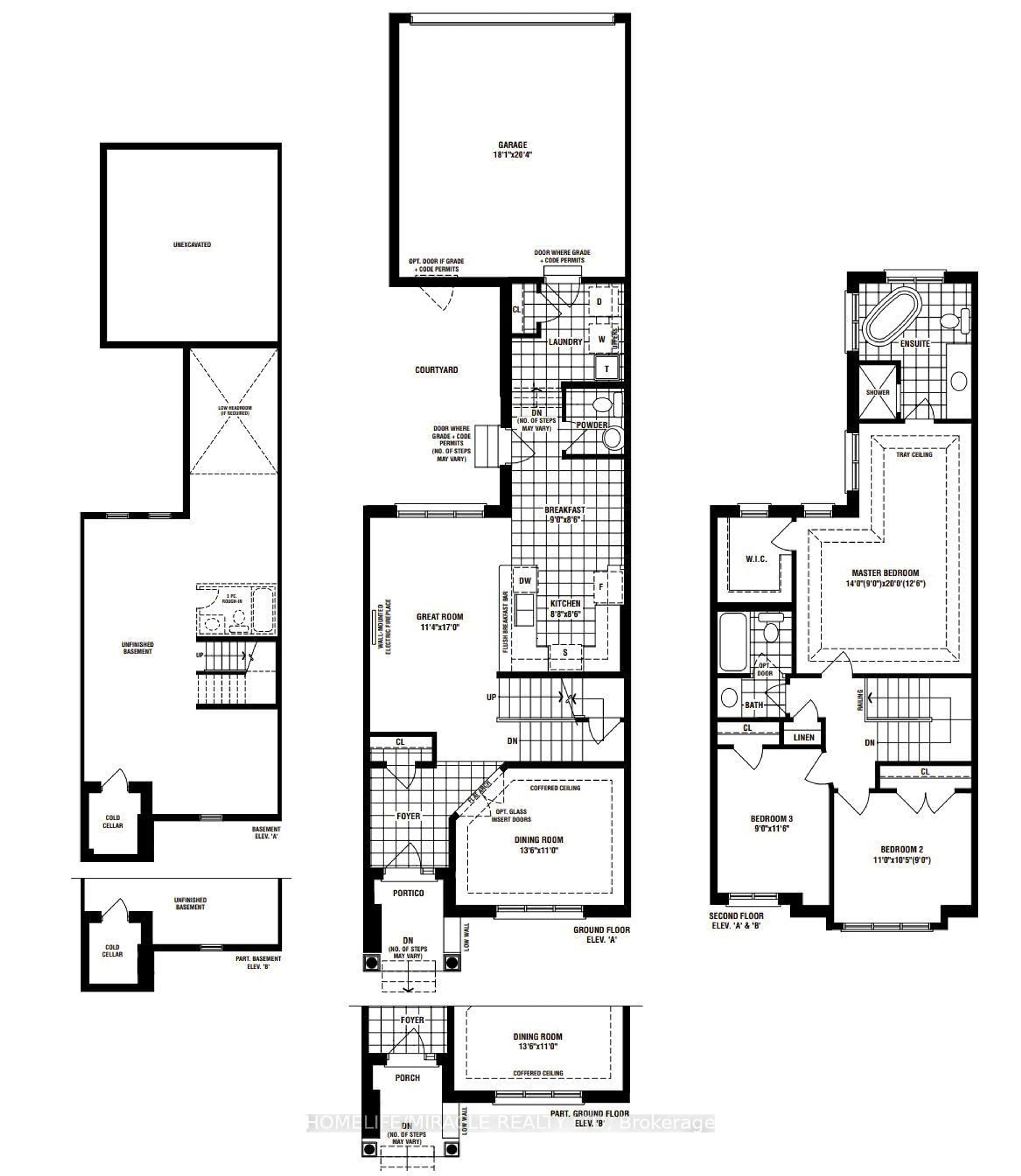 Floor plan for 12 Thelma Dr, Whitby Ontario L1P 0N3