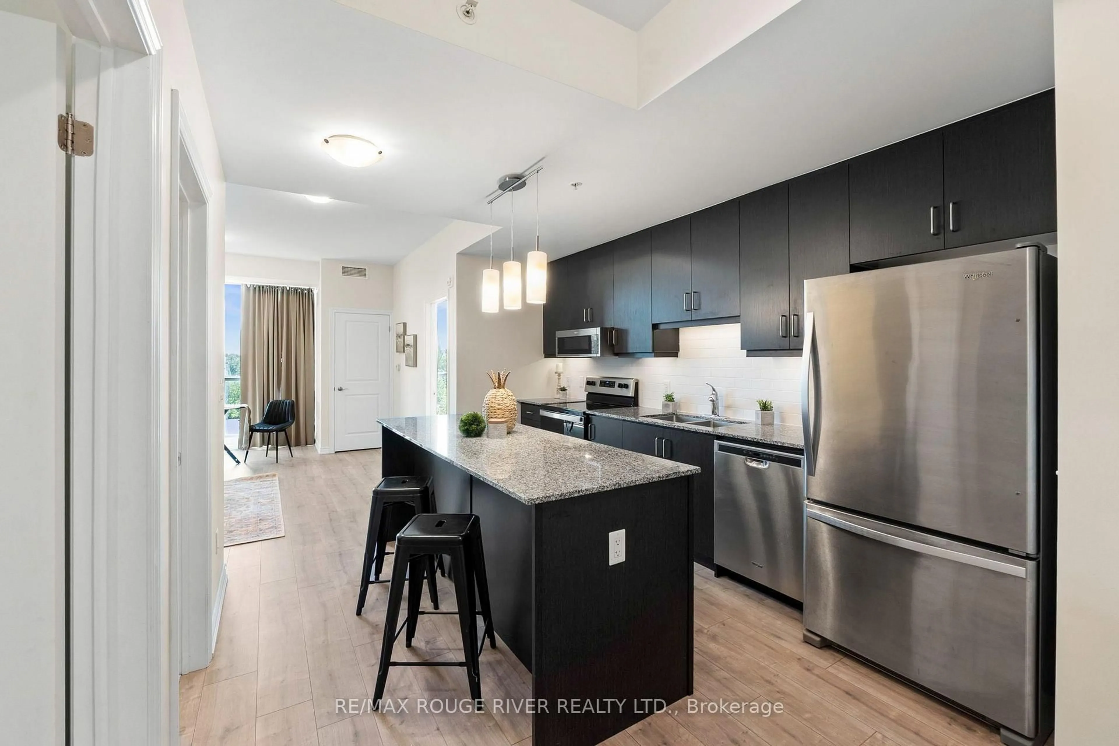 Open concept kitchen, unknown for 109 King Ave #607, Clarington Ontario L1B 0V5
