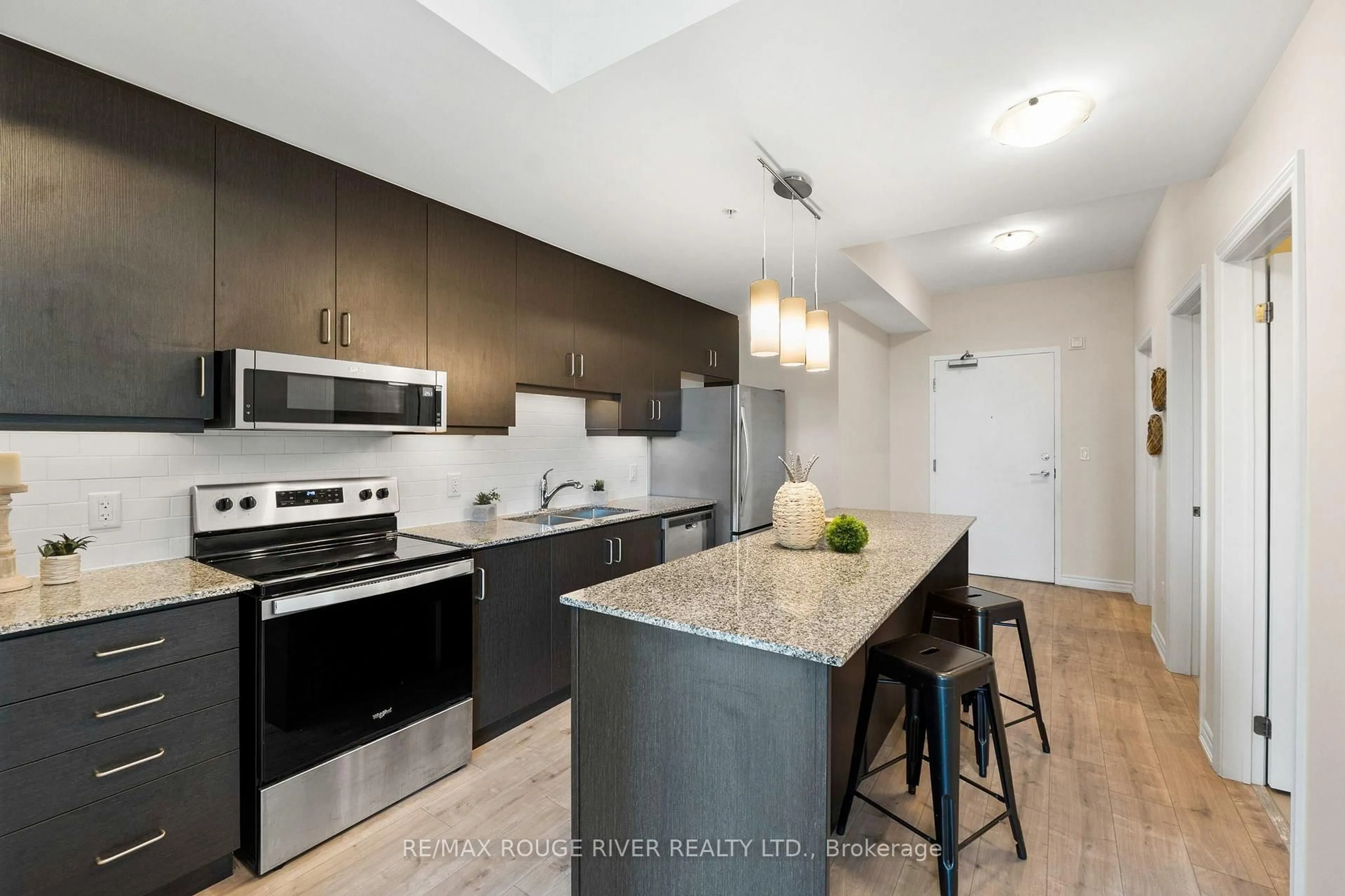 Open concept kitchen, unknown for 109 King Ave #607, Clarington Ontario L1B 0V5