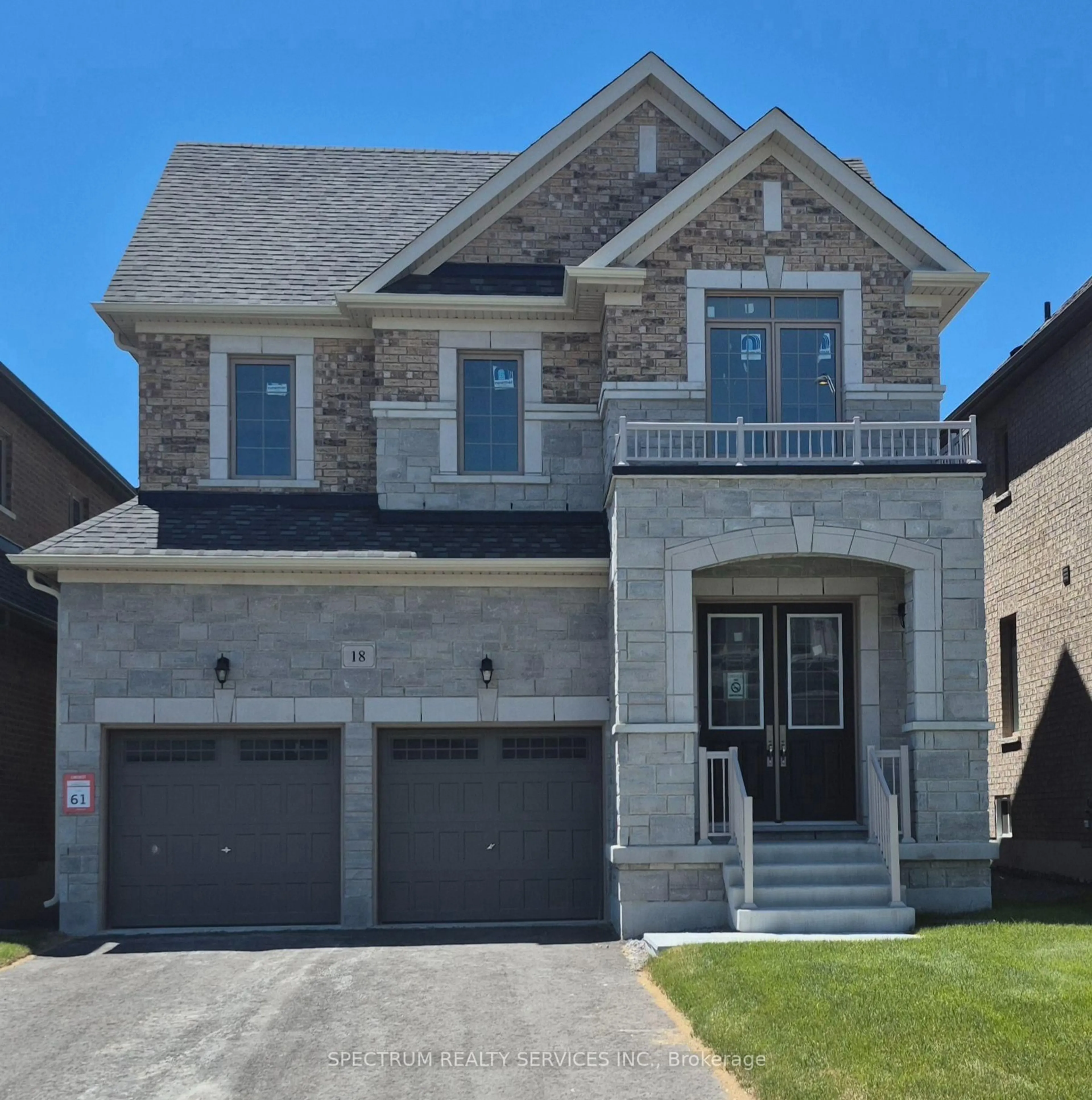 Home with brick exterior material, street for 18 Rogerson St, Clarington Ontario L1B 0W4