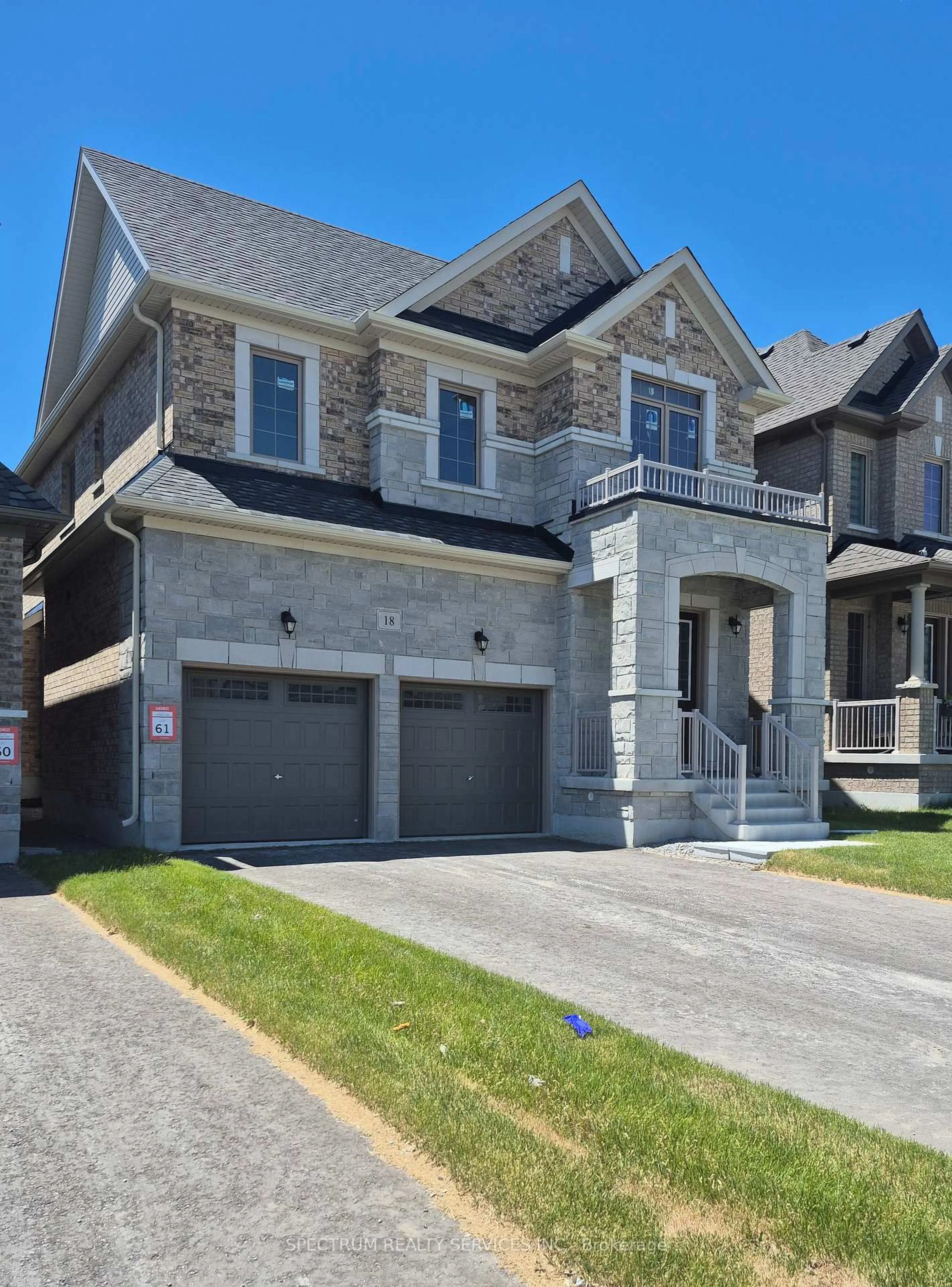 Home with brick exterior material, street for 18 Rogerson St, Clarington Ontario L1B 0W4