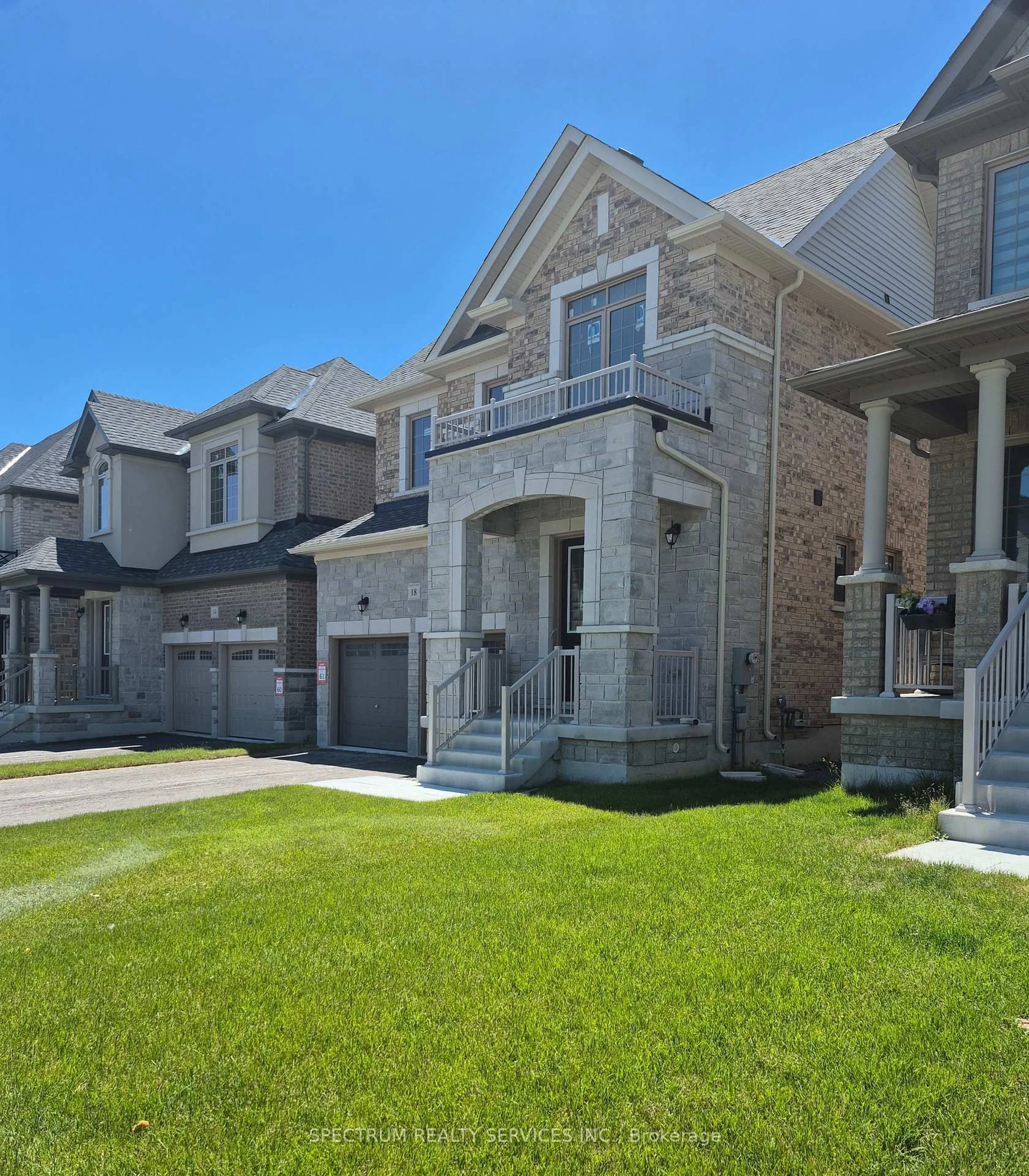 Home with brick exterior material, street for 18 Rogerson St, Clarington Ontario L1B 0W4