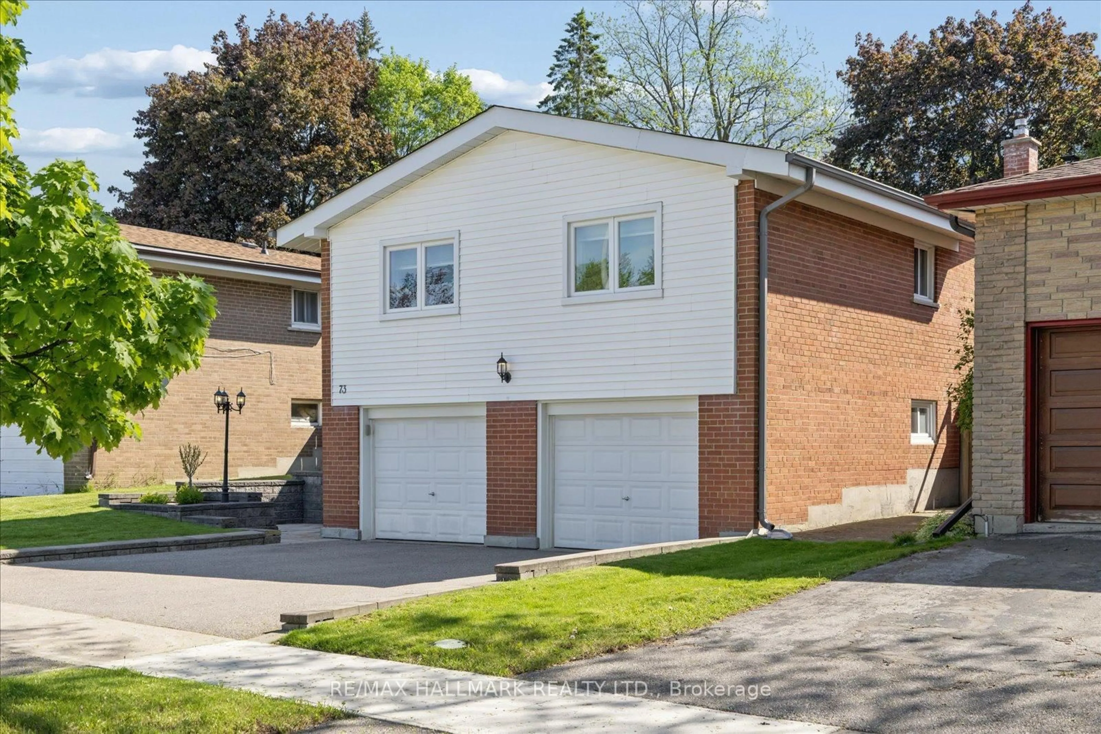Home with brick exterior material, street for 73 Fulbert Cres, Toronto Ontario M1S 1C5