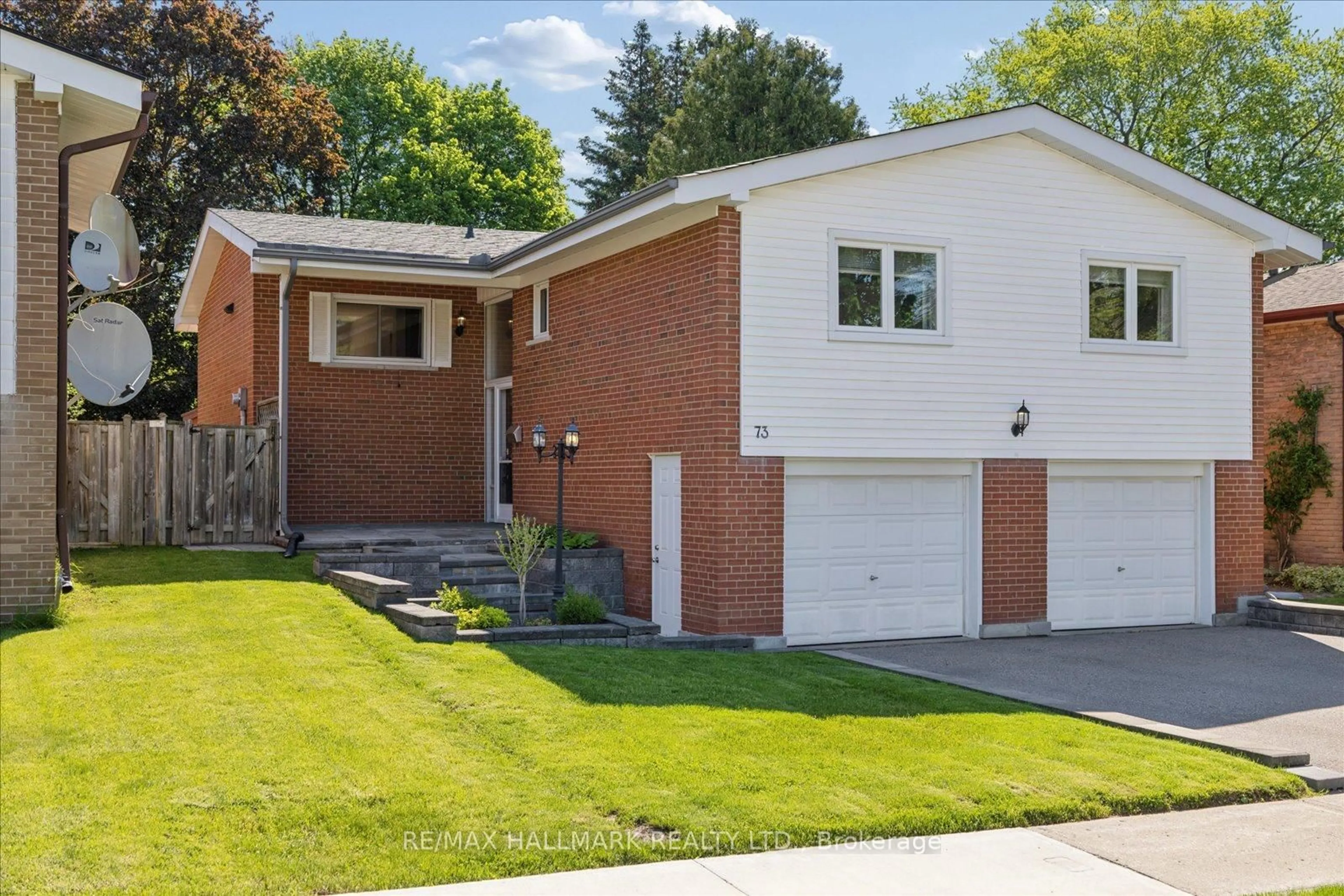 Home with brick exterior material, street for 73 Fulbert Cres, Toronto Ontario M1S 1C5