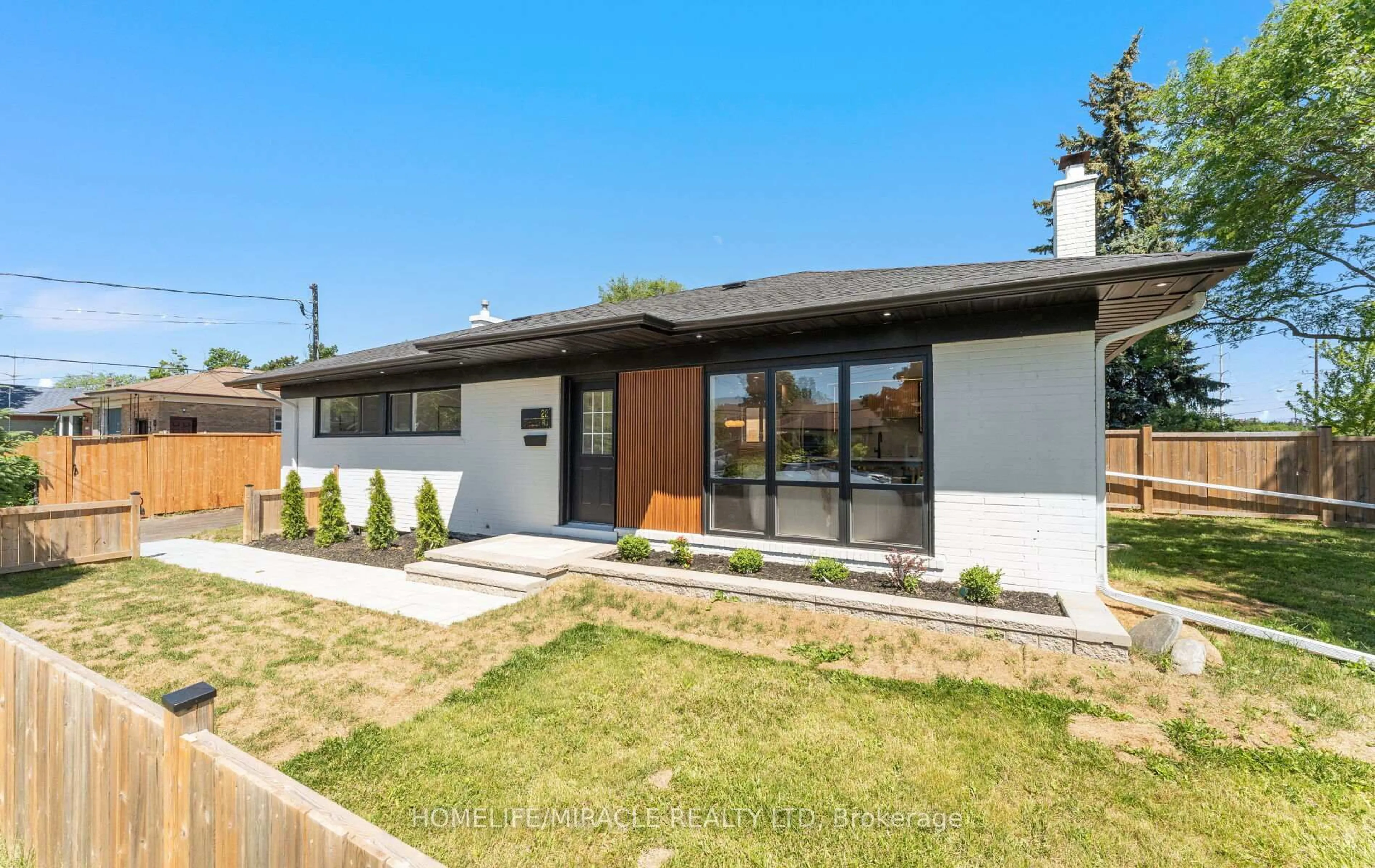 Home with brick exterior material, street for 22 Arnprior Rd, Toronto Ontario M1K 5A6