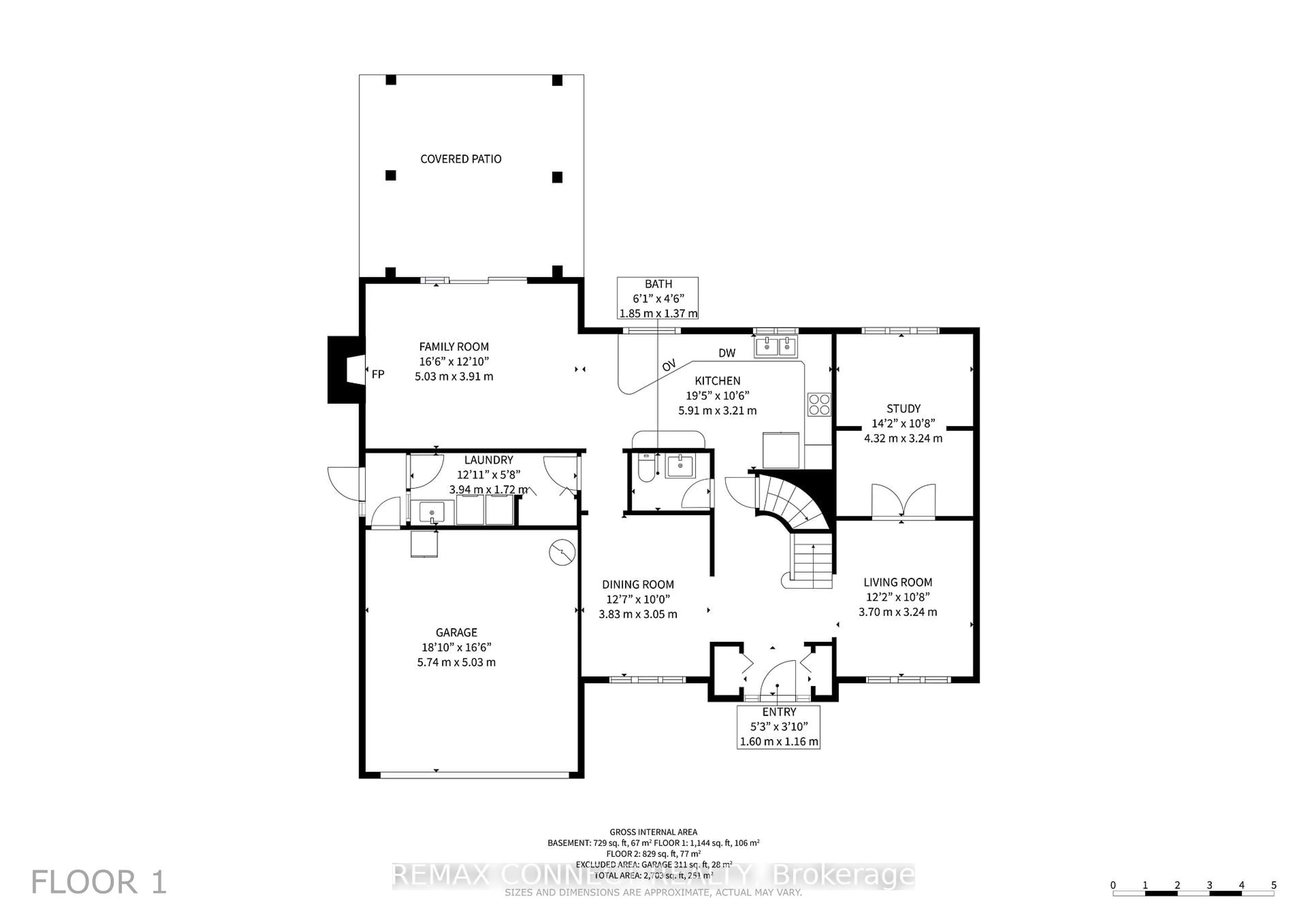 Floor plan for 15 Satchell Blvd, Toronto Ontario M1C 3B3