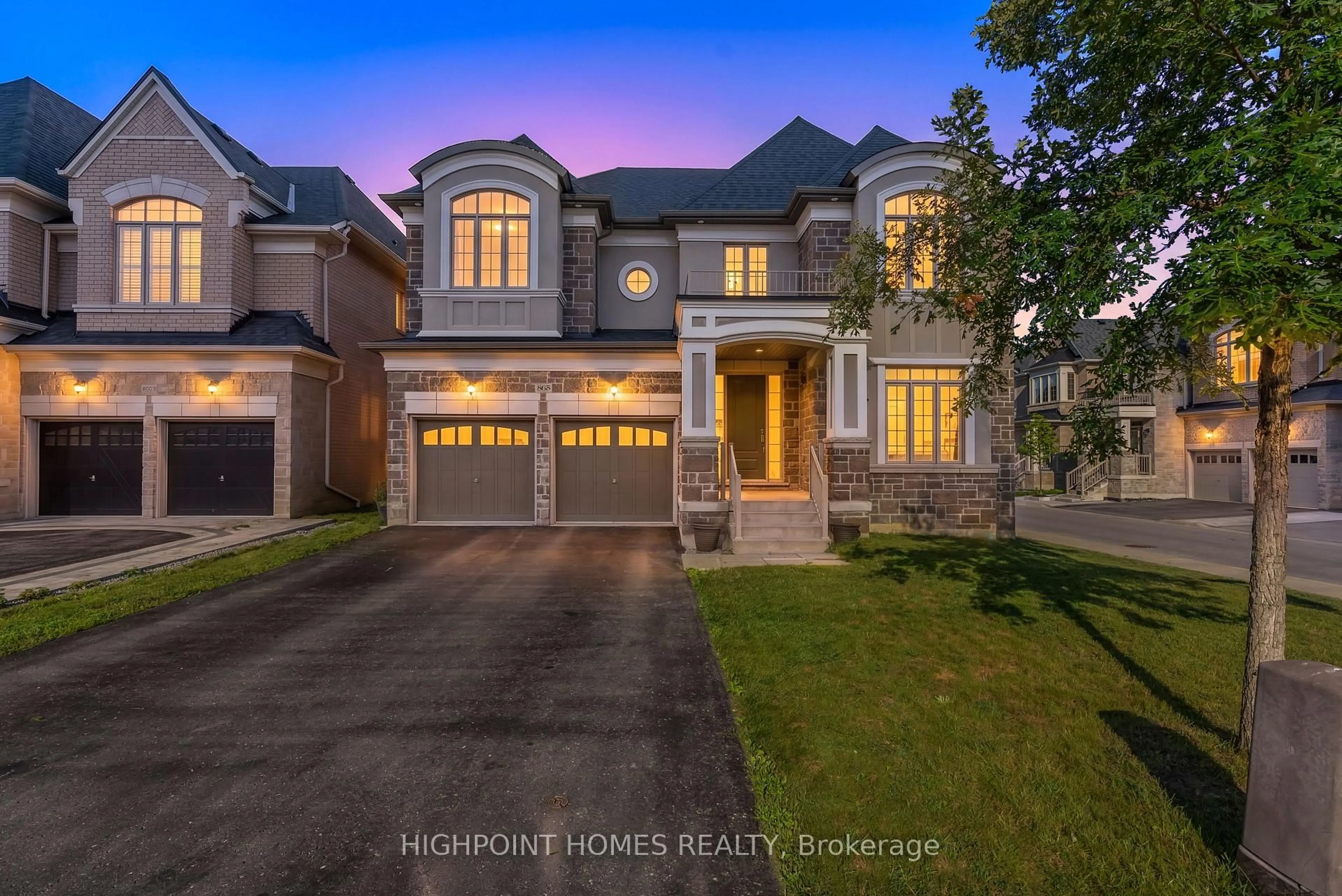 Home with brick exterior material, street for 865 Riverside Dr, Ajax Ontario L1T 3S2