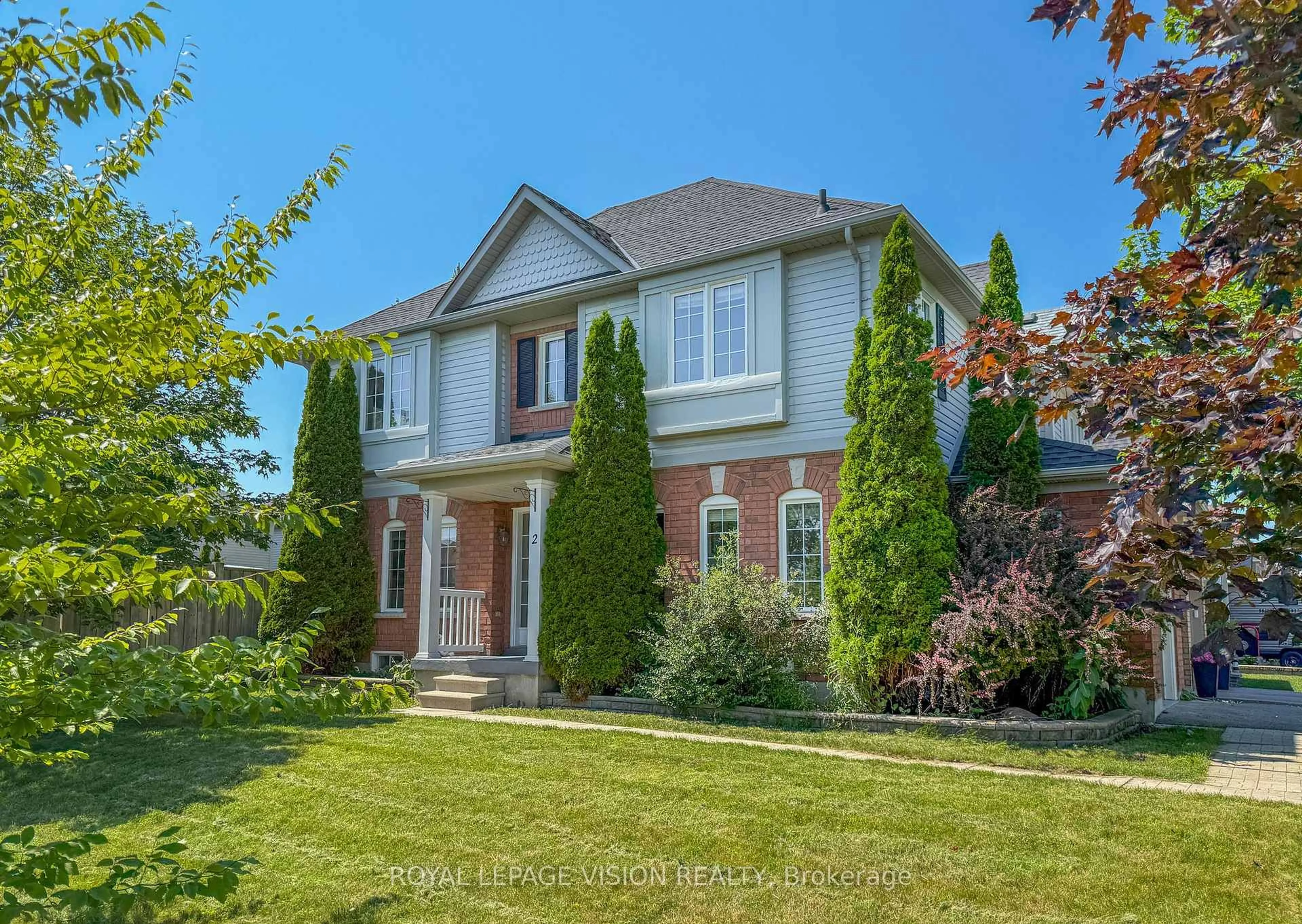 Home with brick exterior material, street for 2 Laprade Sq, Clarington Ontario L1C 0C8