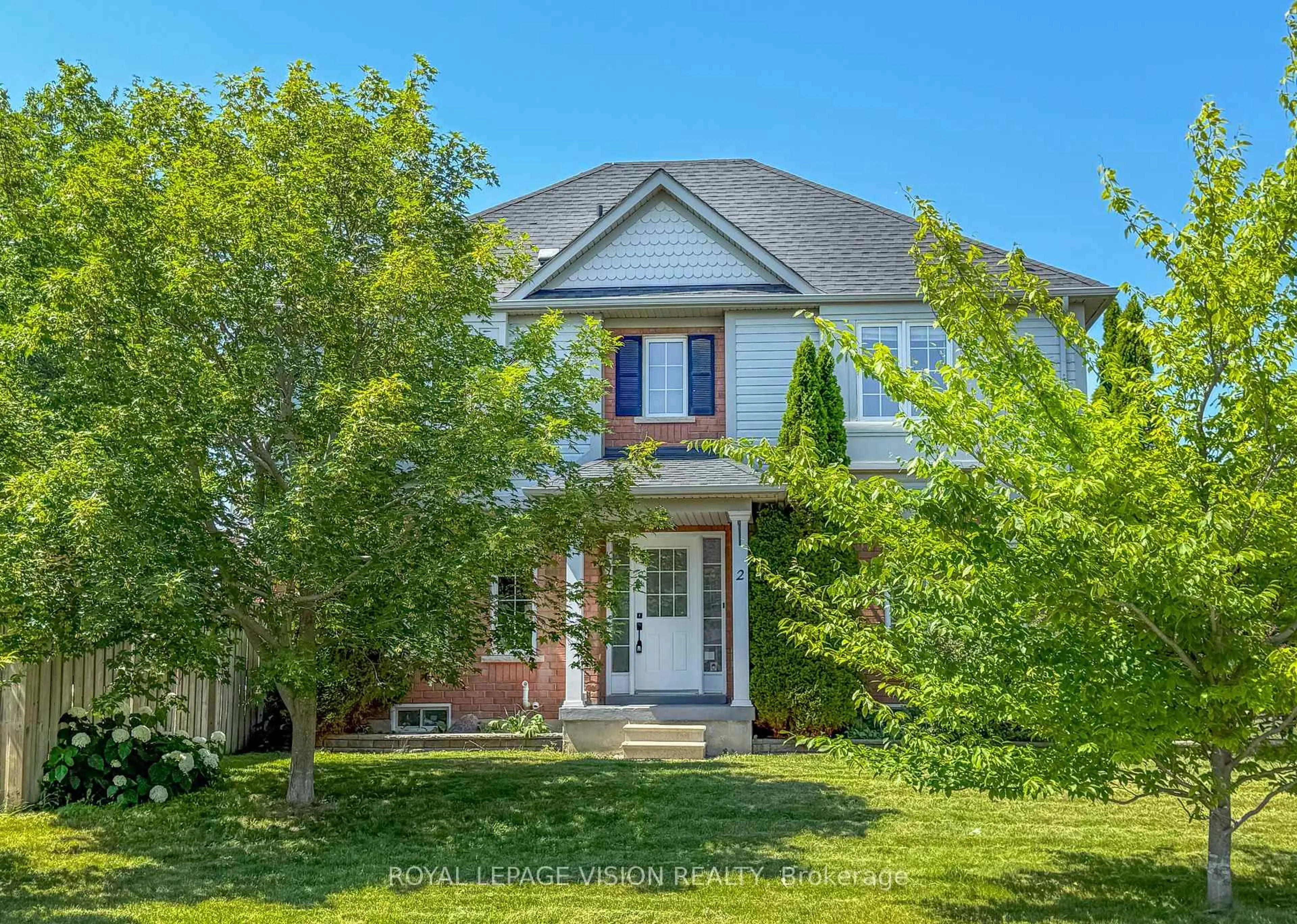 Home with brick exterior material, street for 2 Laprade Sq, Clarington Ontario L1C 0C8