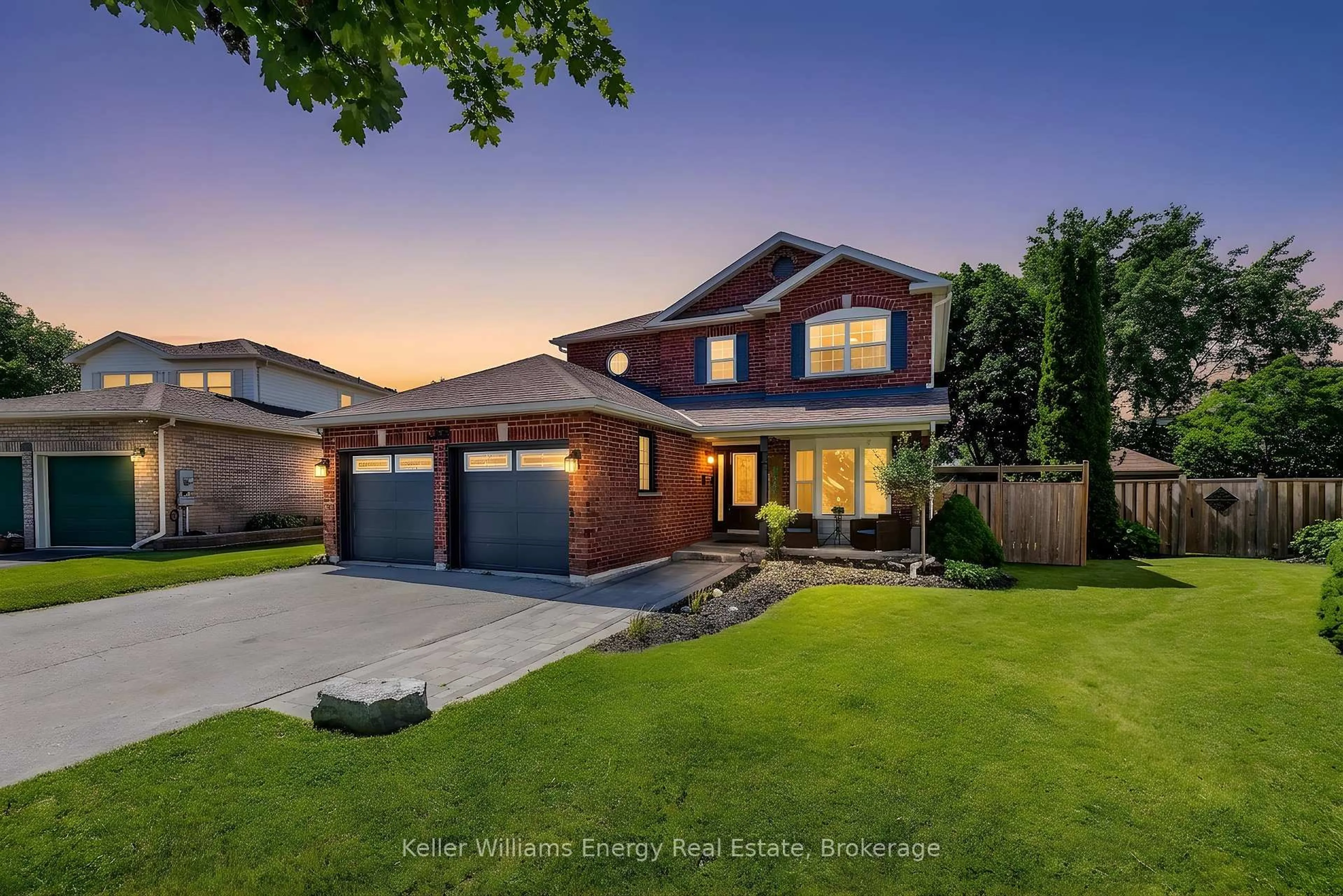 Home with brick exterior material, street for 329 Challenger Crt, Clarington Ontario L1B 1K4