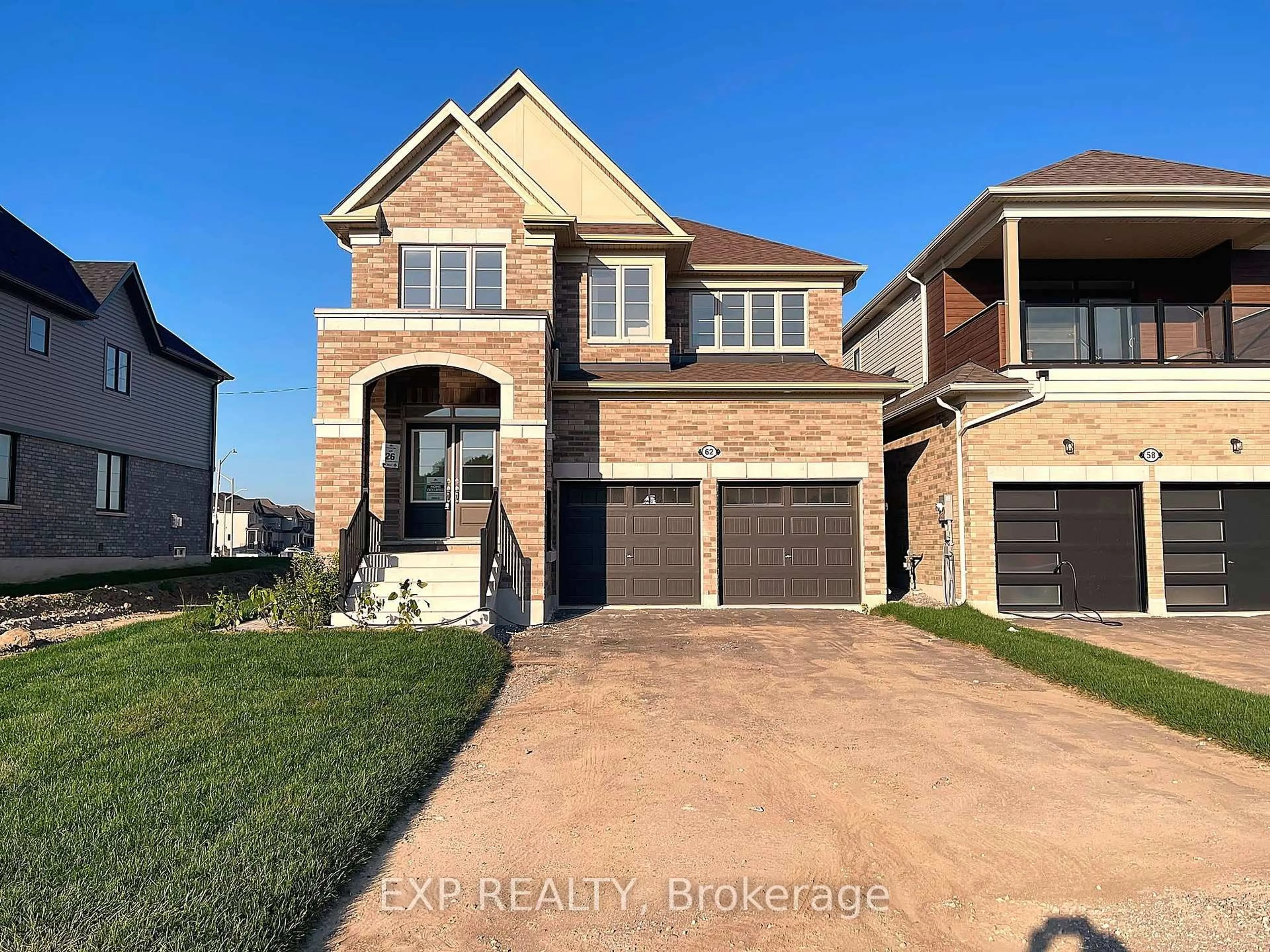 Home with brick exterior material, street for 62 Donald Cameron Cres, Clarington Ontario L1E 0M4