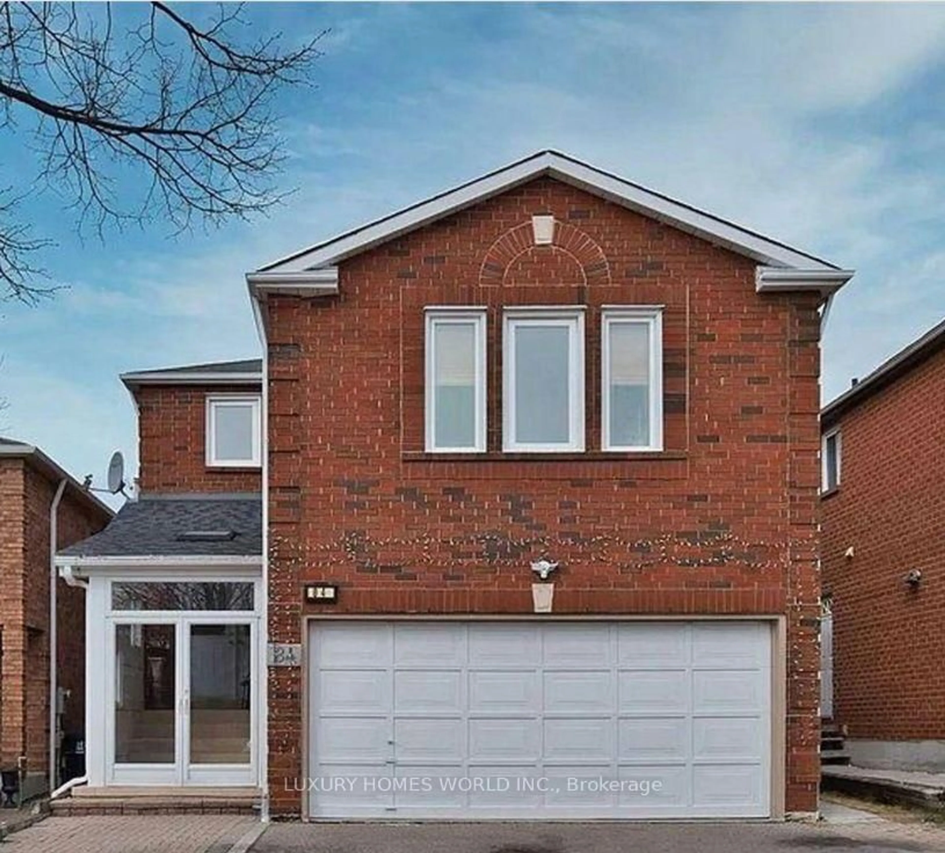 Home with brick exterior material, street for 84 Morningview Tr, Toronto Ontario M1B 5B1