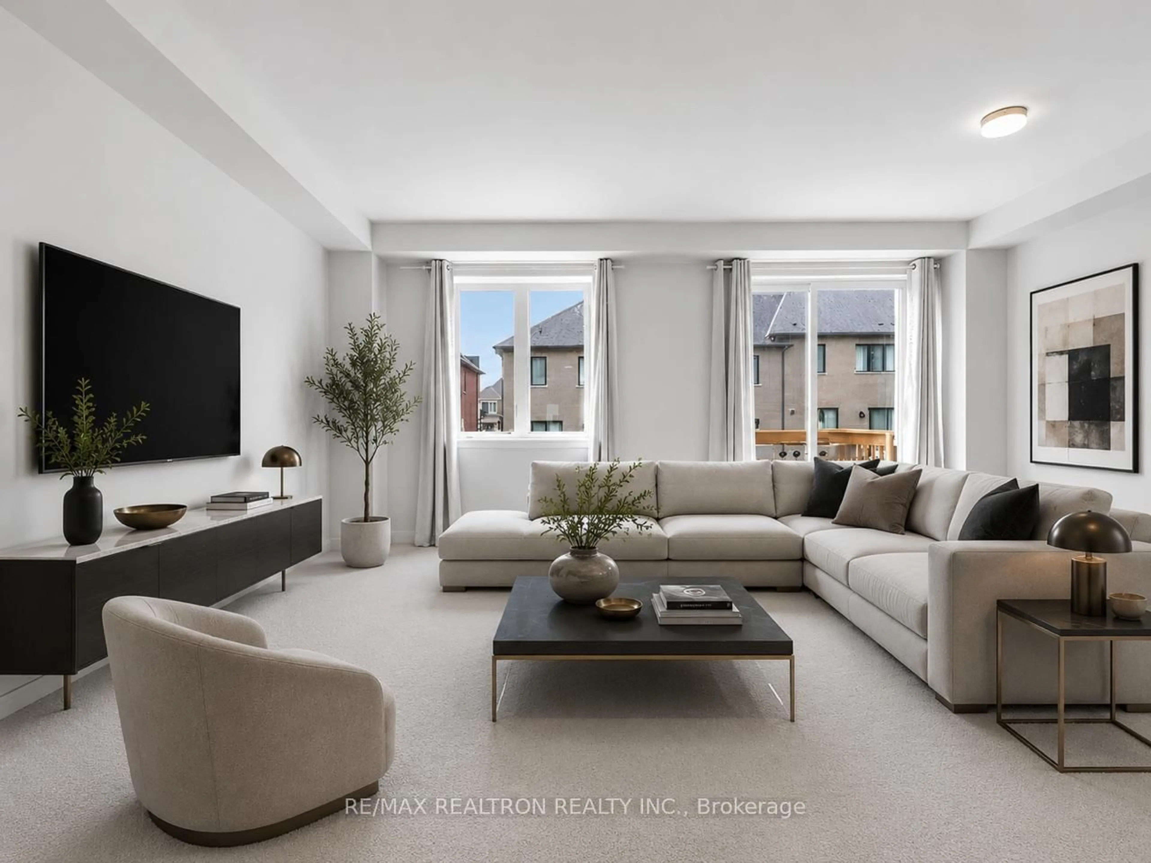 Living room with furniture, unknown for 2024 Cameron Lott Cres, Oshawa Ontario L1L 0S1