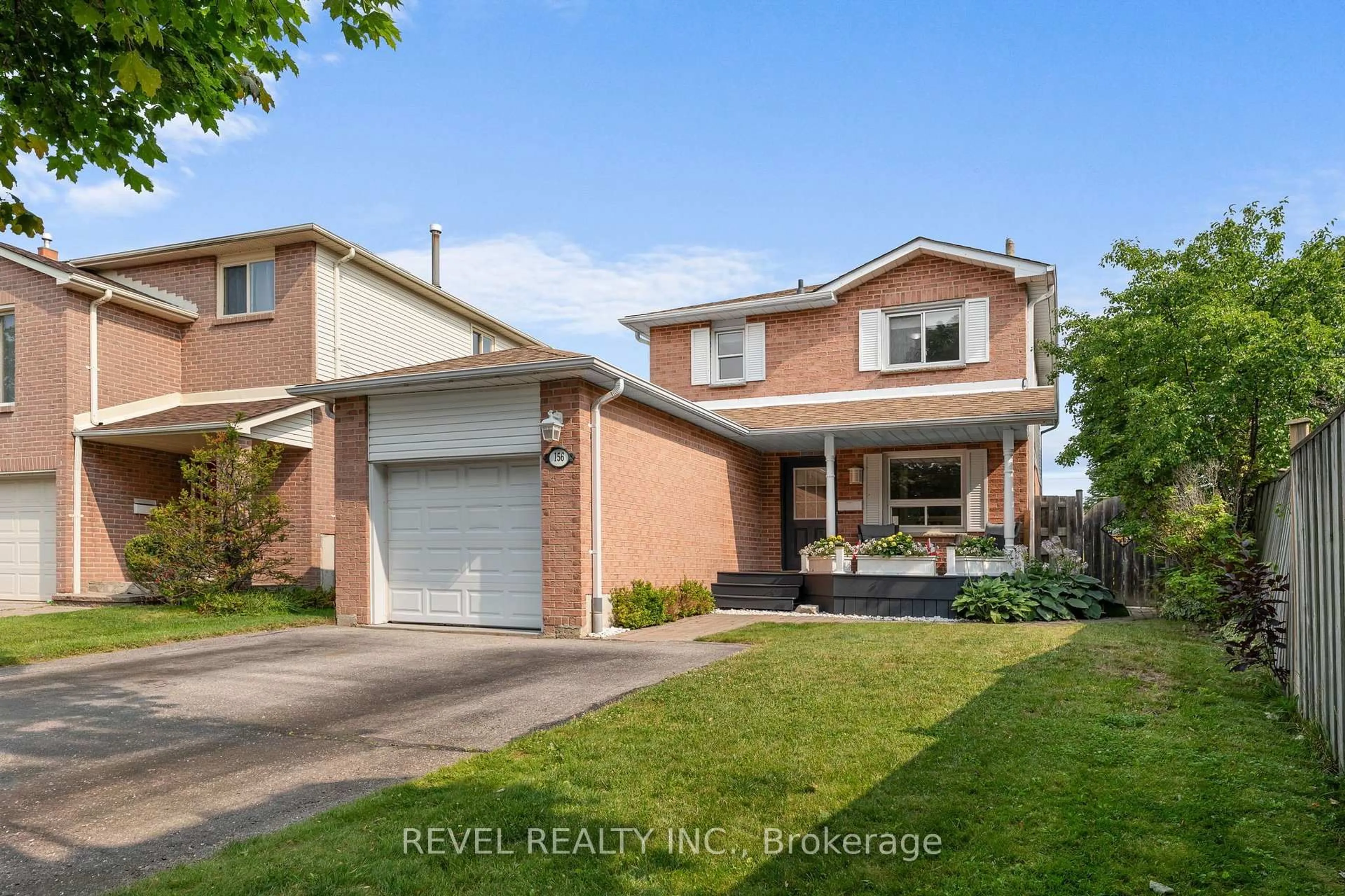 Home with brick exterior material, street for 156 Rands Rd, Ajax Ontario L1S 3Z6
