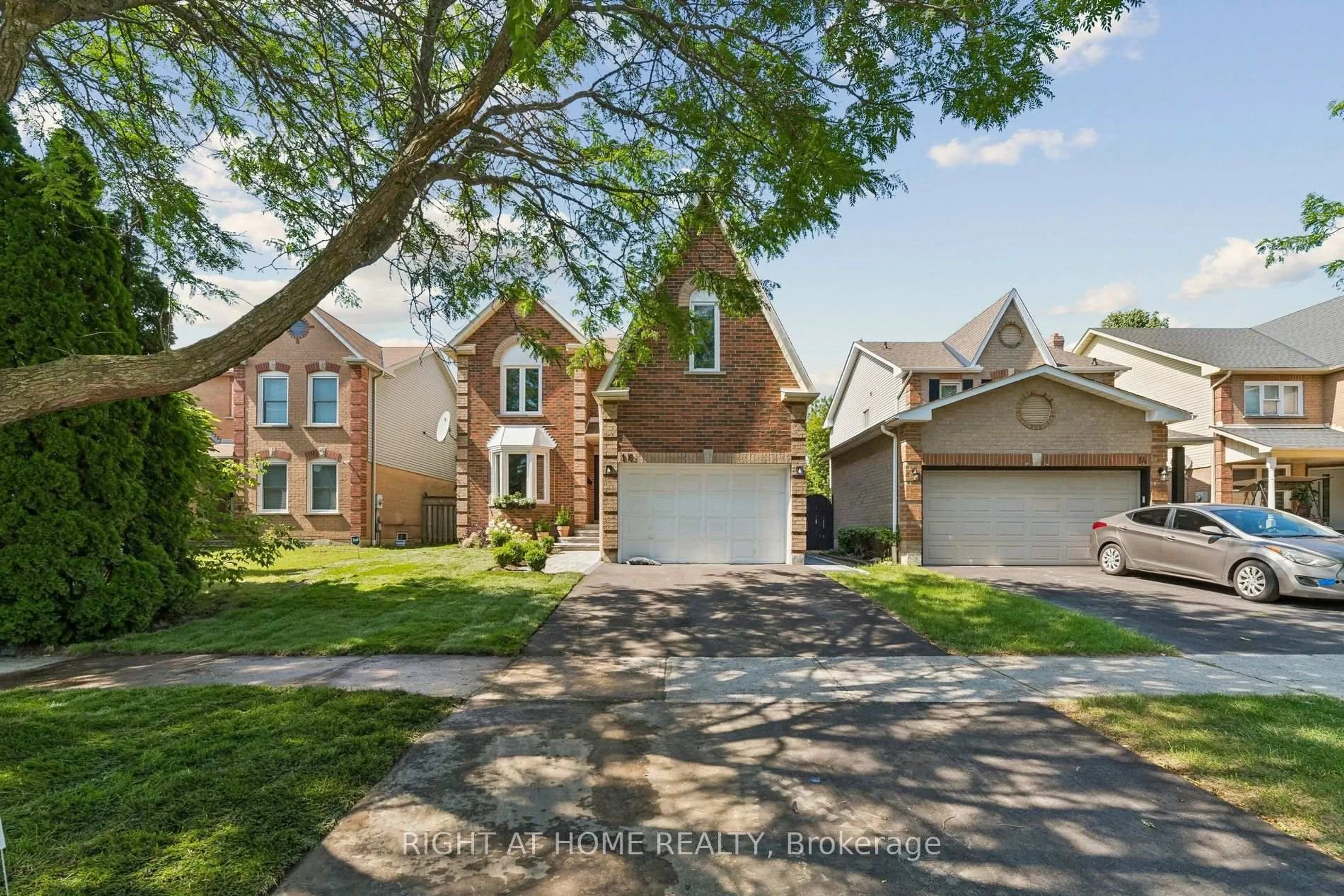 Home with brick exterior material, street for 16 Ian Fleming Cres, Whitby Ontario L1R 2E2