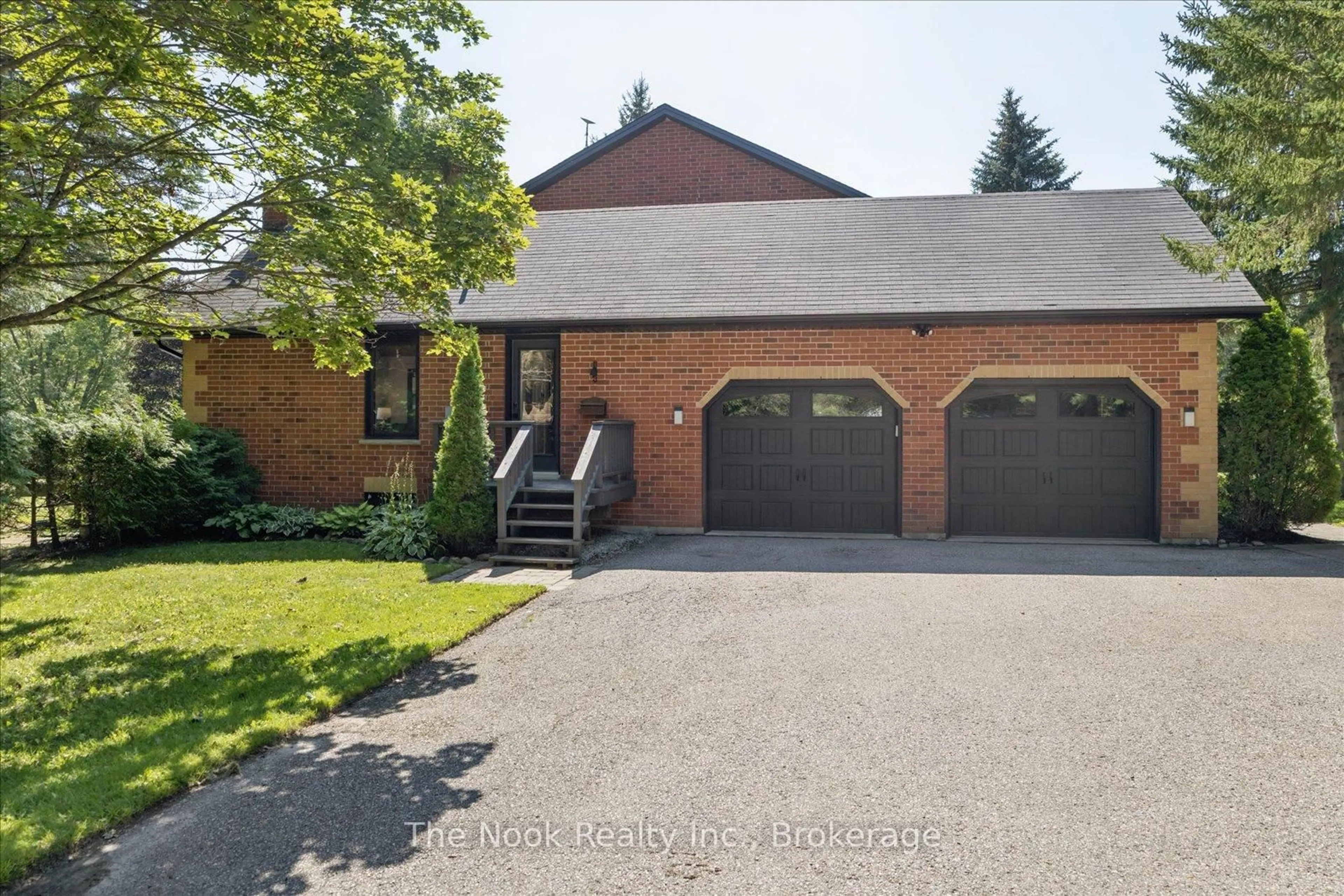Home with brick exterior material, street for 365 Townline Rd, Whitby Ontario L0B 1A0