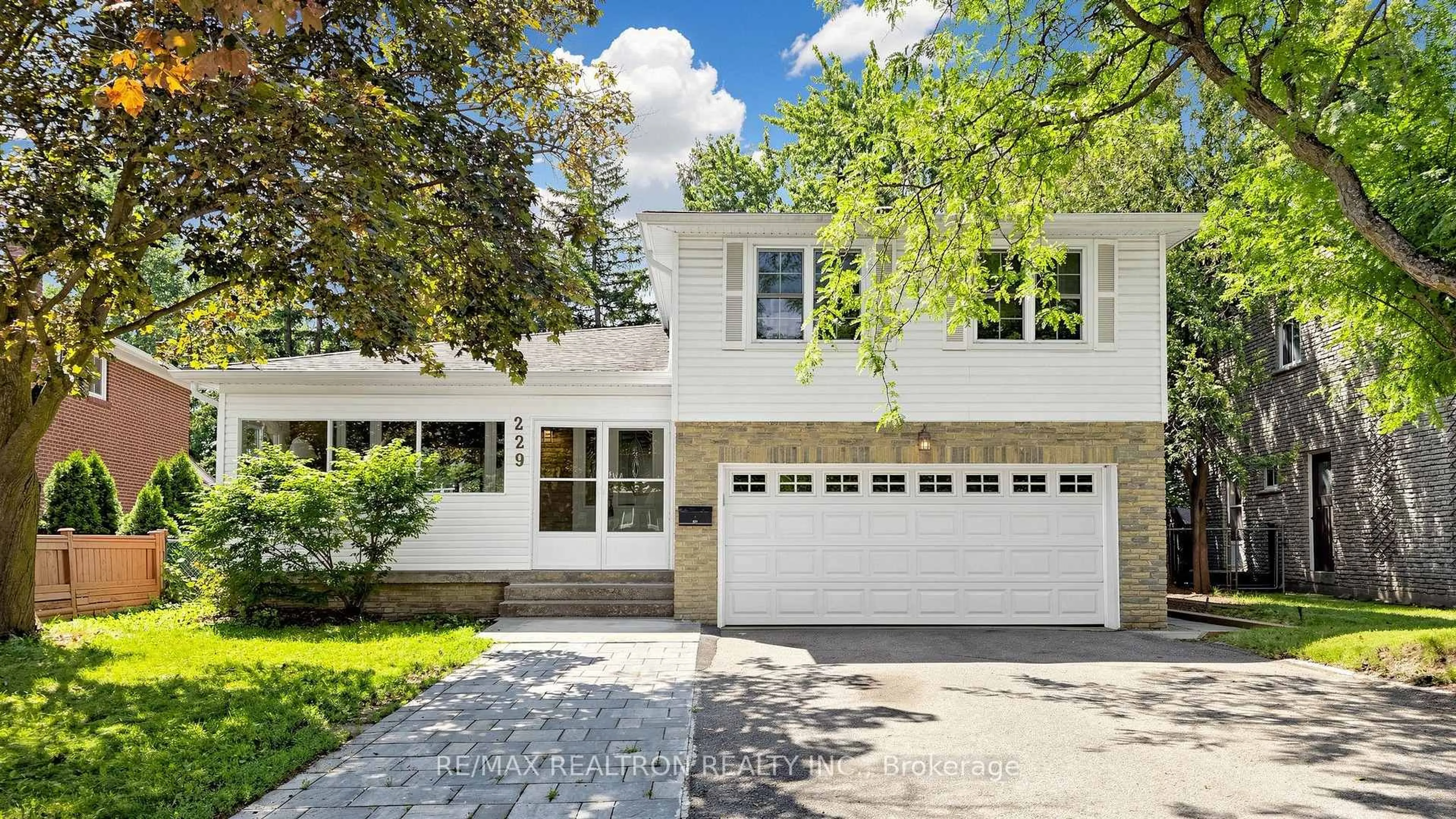 Home with brick exterior material, street for 229 CHARTLAND Blvd, Toronto Ontario M1S 2S4