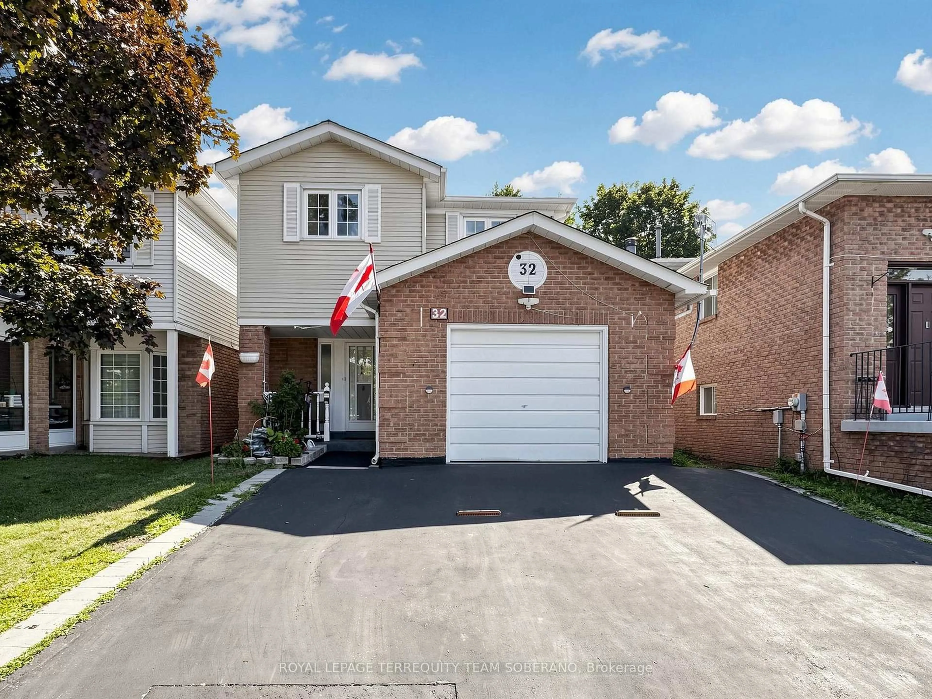 Home with brick exterior material, street for 32 Rotary Dr, Toronto Ontario M1B 2J1
