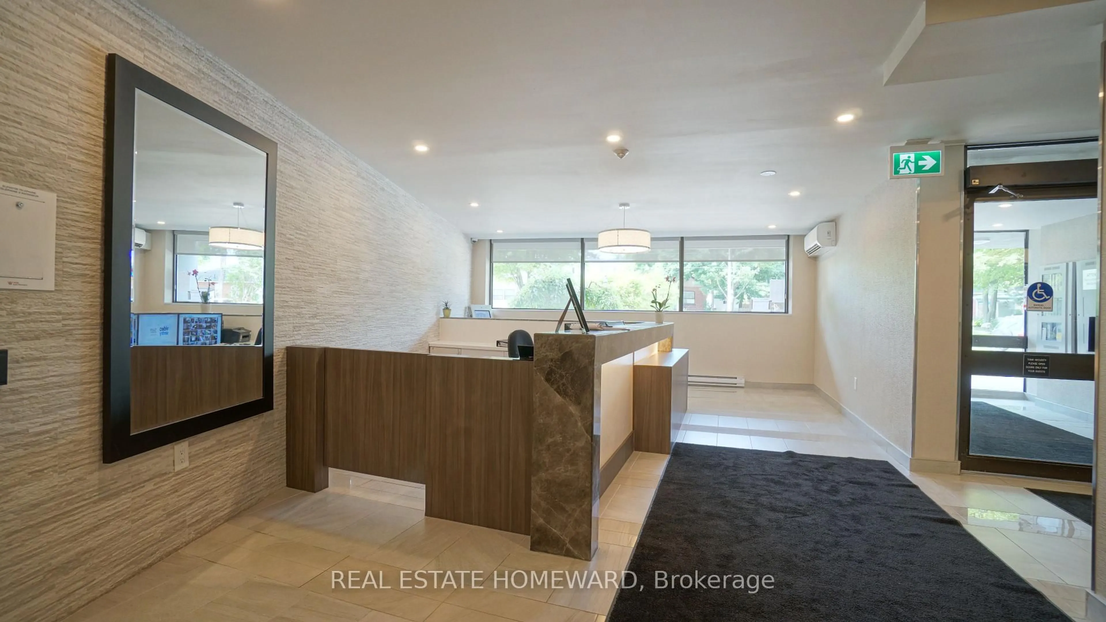 Indoor foyer for 757 Victoria Park Ave #106, Toronto Ontario M4C 5N8