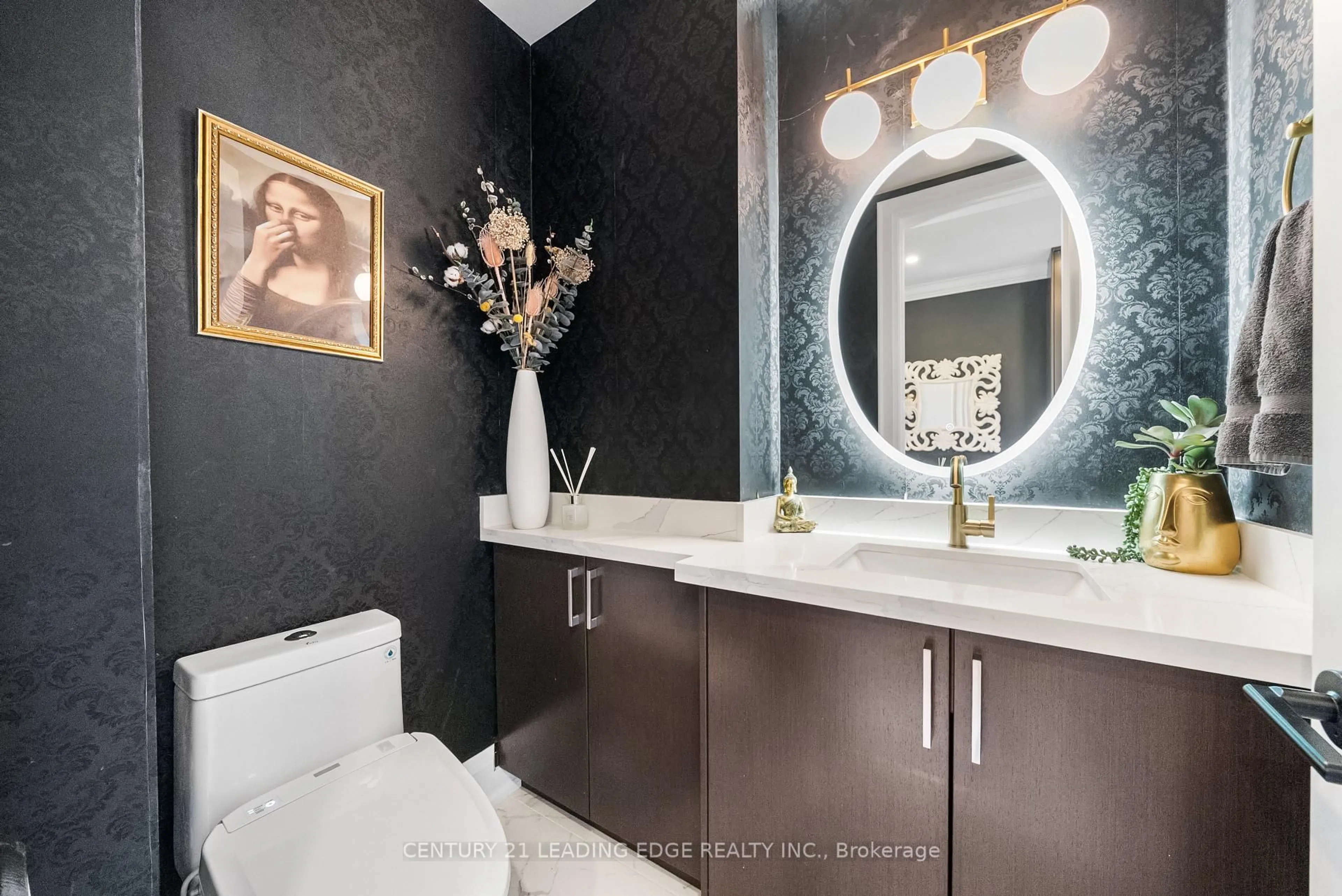 Contemporary bathroom, ceramic/tile floor for 438 Brownfield Gdns, Toronto Ontario M1C 2Y7