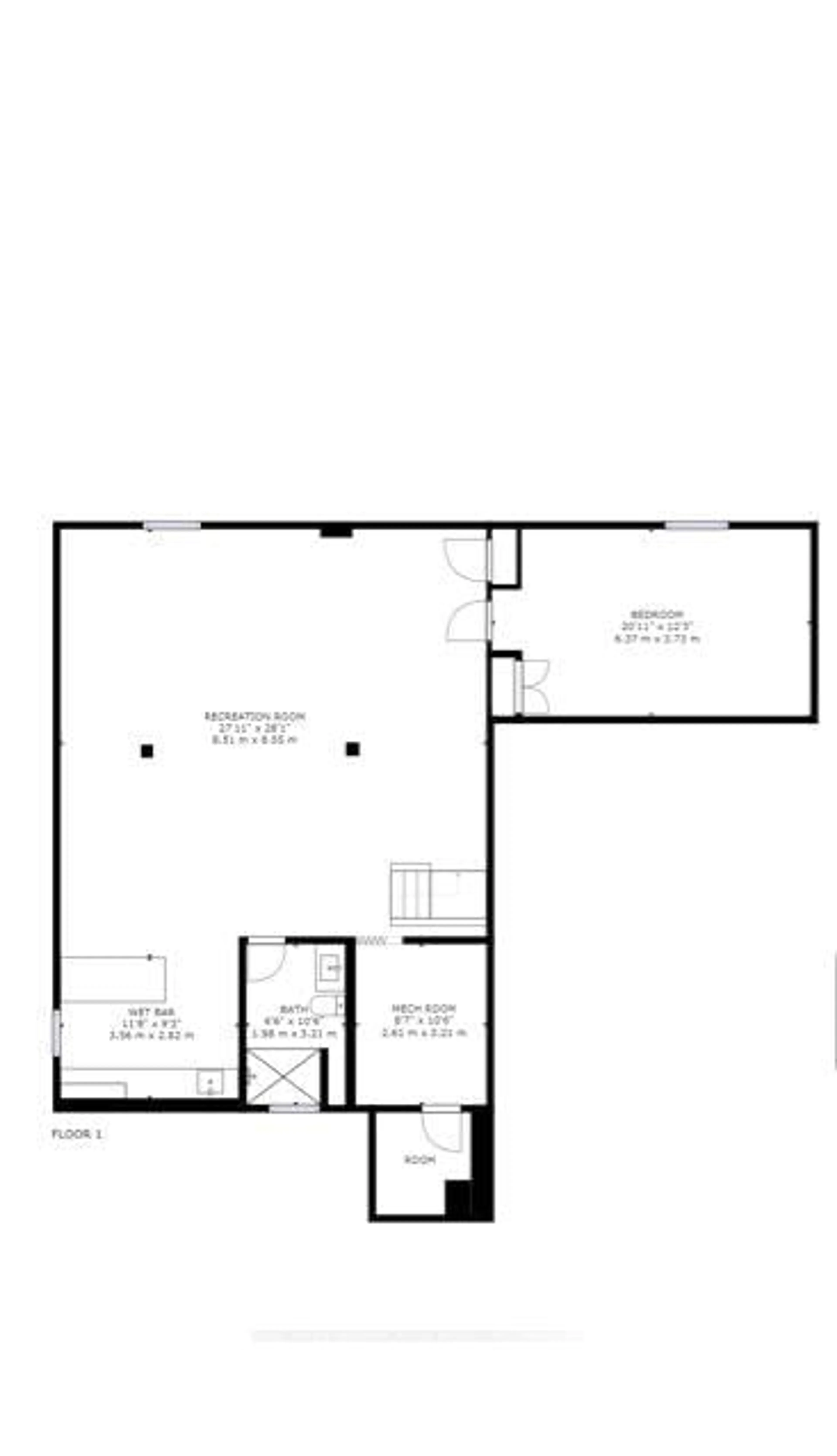 Floor plan for 438 Brownfield Gdns, Toronto Ontario M1C 2Y7